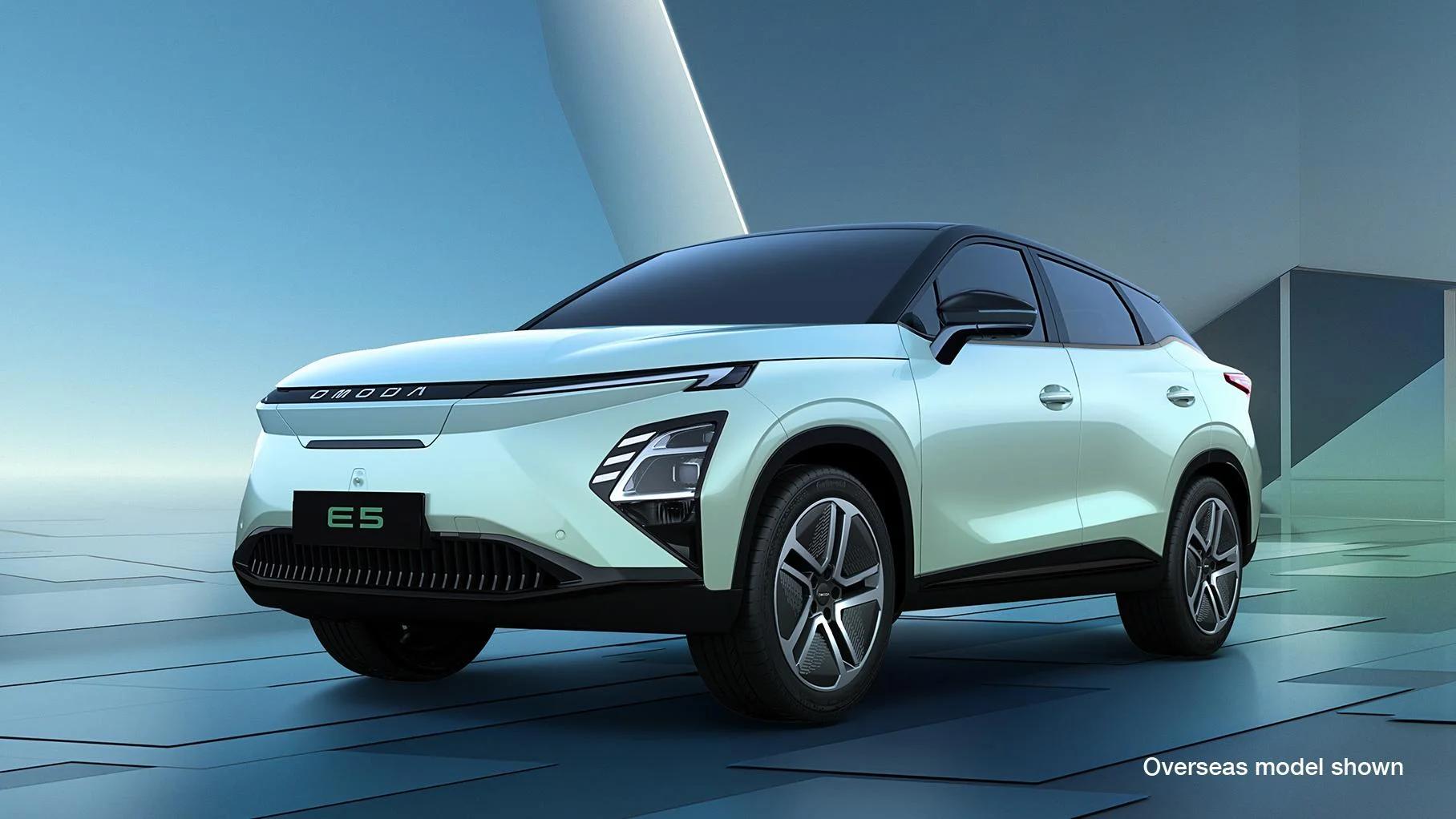 Chery Announces Pricing and Specifications for All-Electric Omoda E5