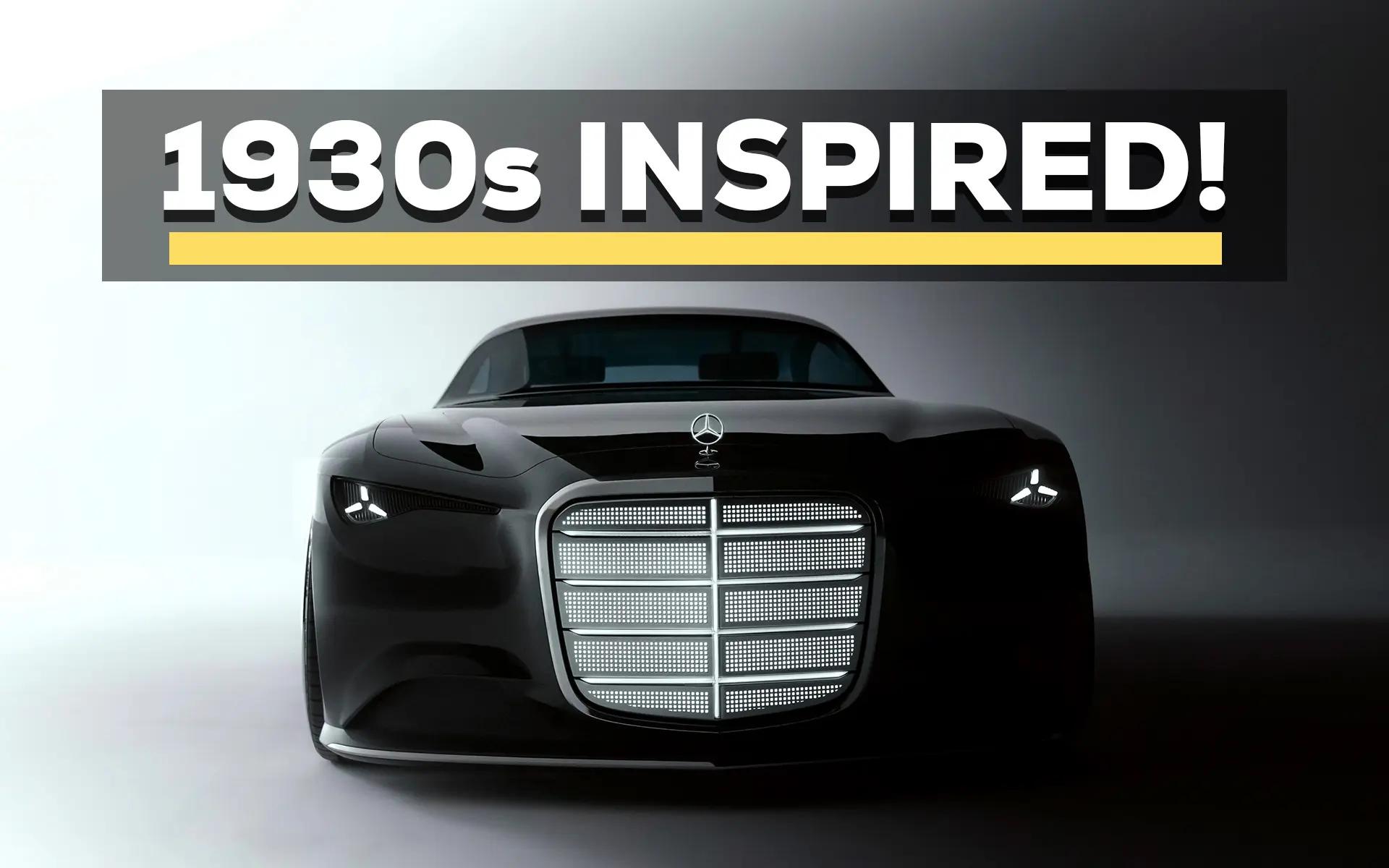 Mercedes’ New Futuristic Show Car is Inspired by the 1930s