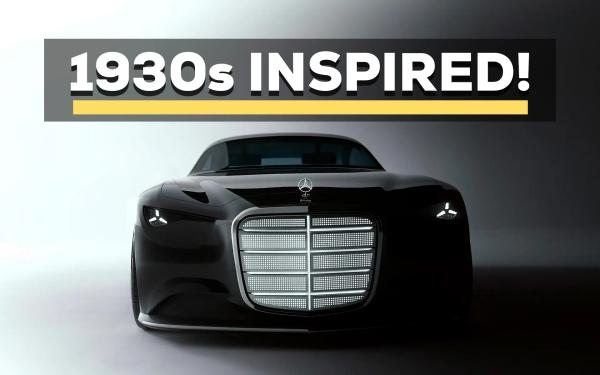 Mercedes’ New Futuristic Show Car is Inspired by the 1930s