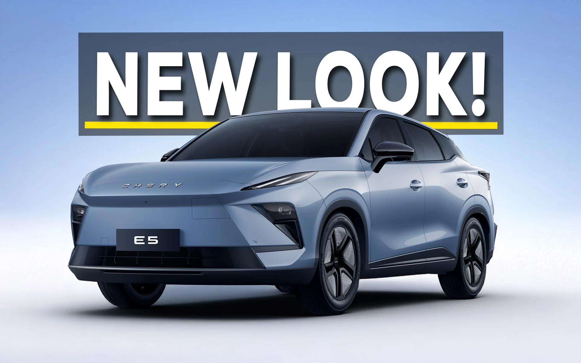 2027 Chery E5 Updated With New Exterior Design and Upgraded Tech