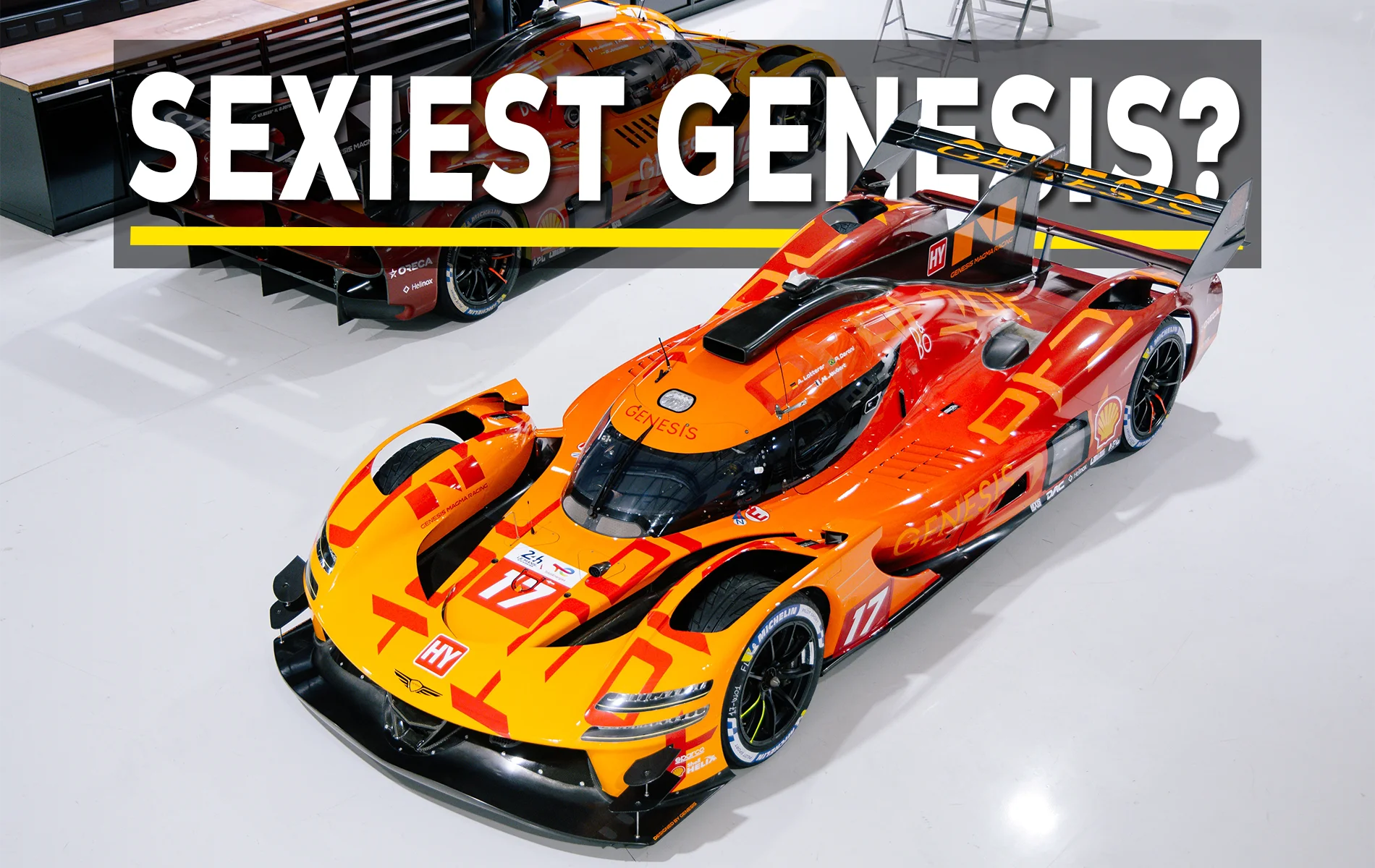 Genesis Magma Racing Reveals GMR-001 Hypercar Livery for Le Mans Debut
