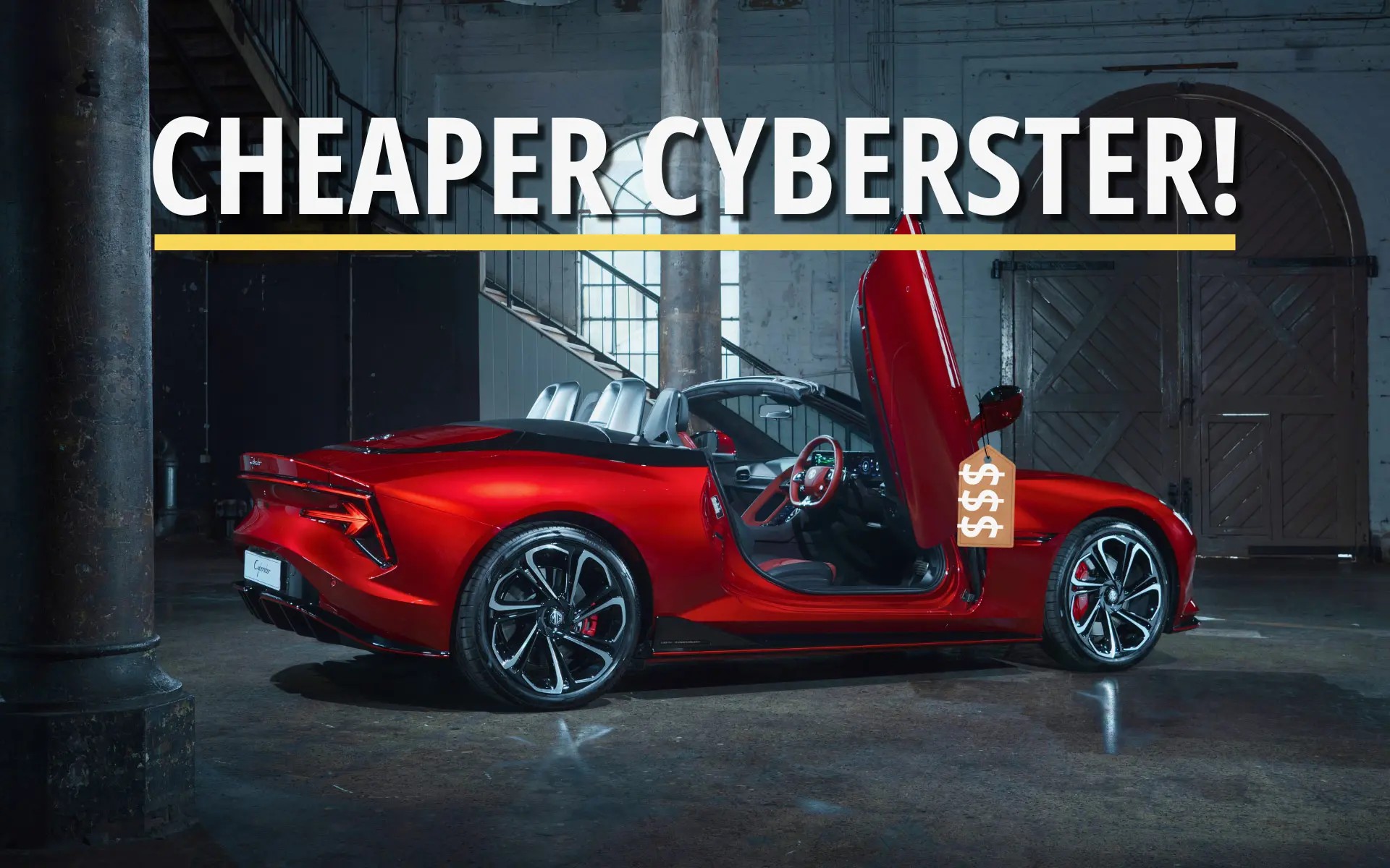 2025 MG Cyberster: More Affordable Variant Added