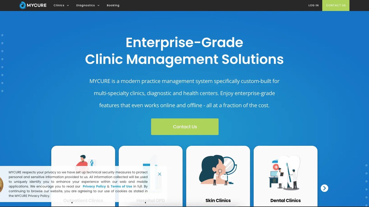 MYCURE Healthcare Platform