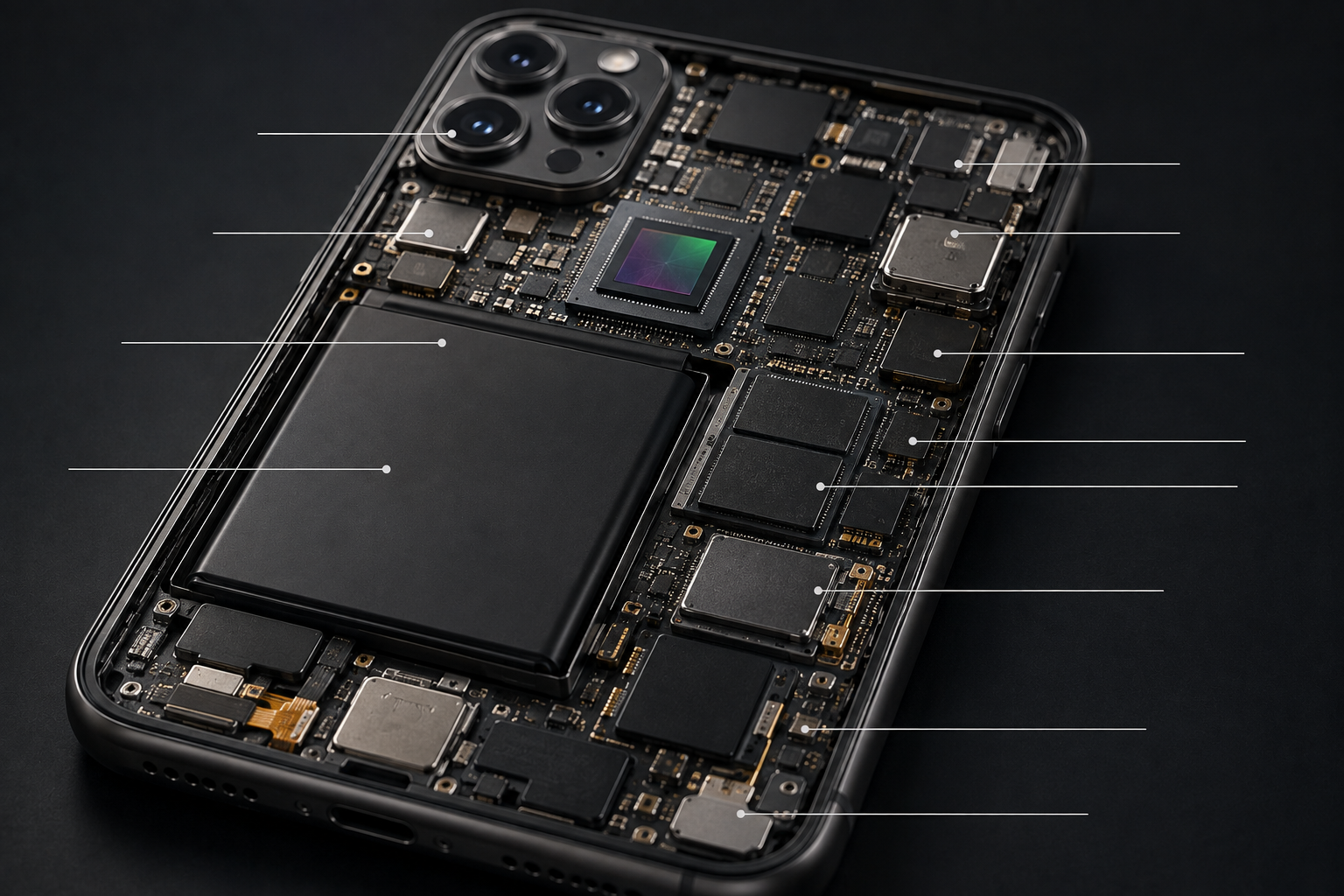 How a Smartphone Actually Works Inside