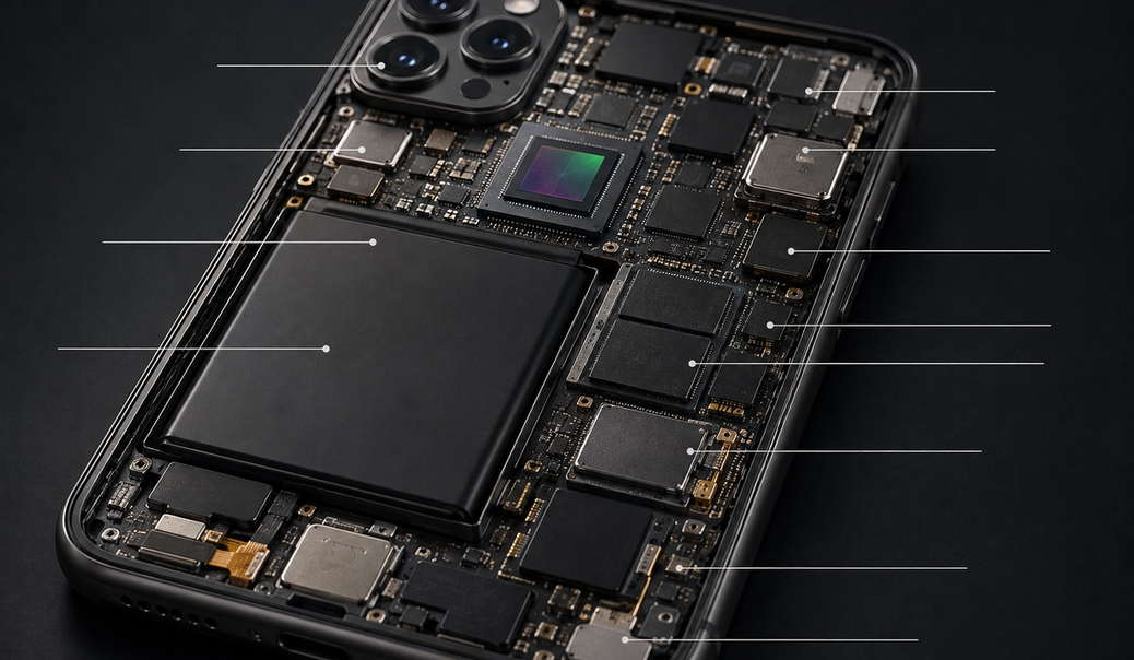 How a Smartphone Actually Works Inside