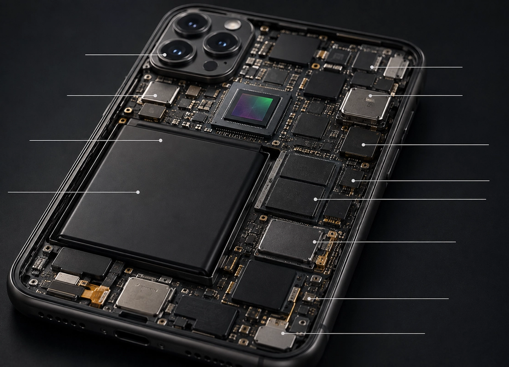 How a Smartphone Actually Works Inside