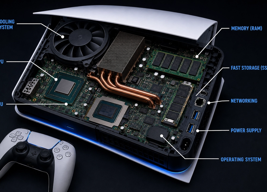 How Game Consoles Actually Work Inside