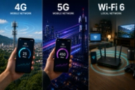 The Real Difference Between 4G, 5G, and Wi-Fi 6