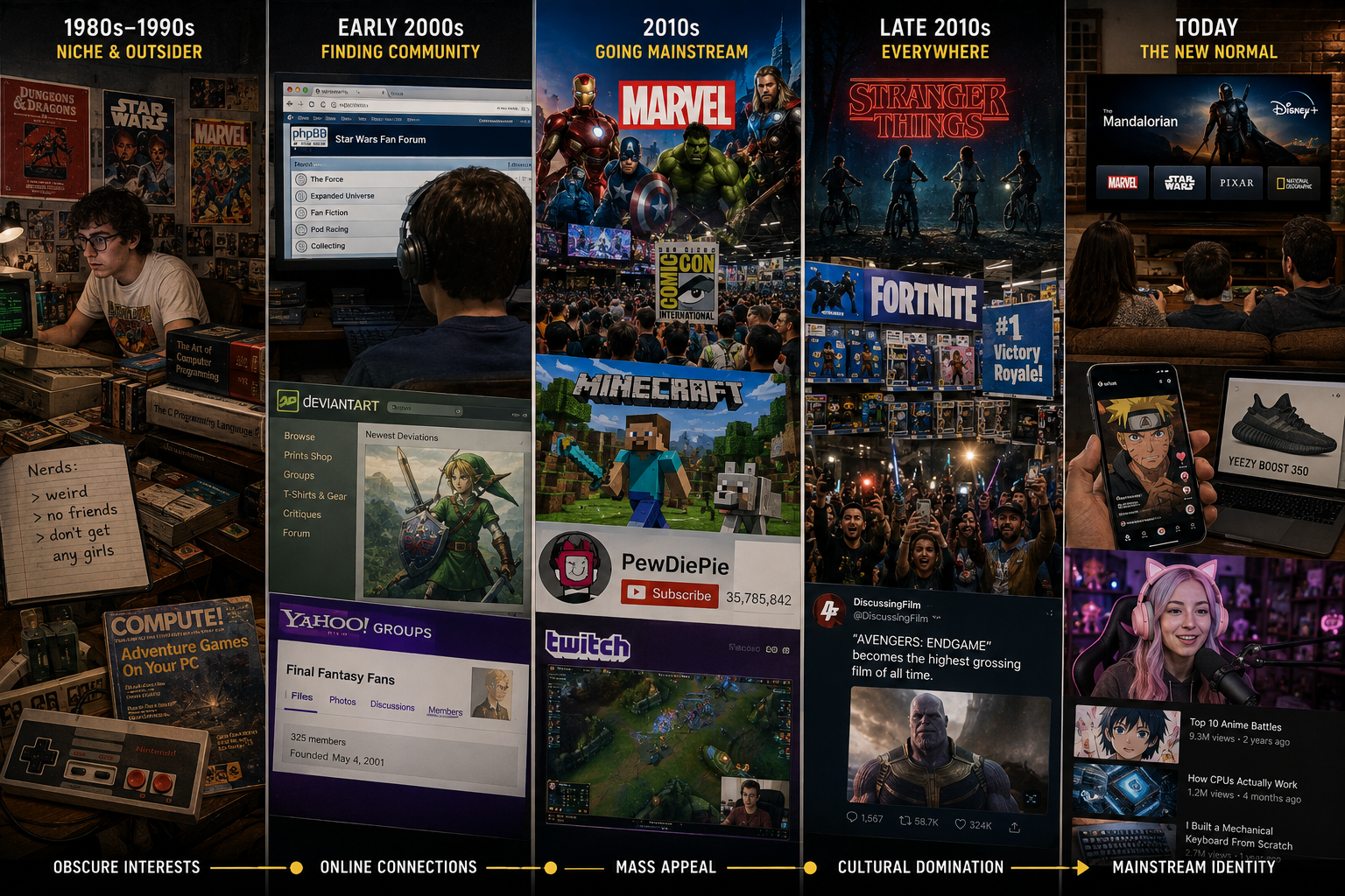 How Geek Culture Went Mainstream (Without Anyone Noticing)