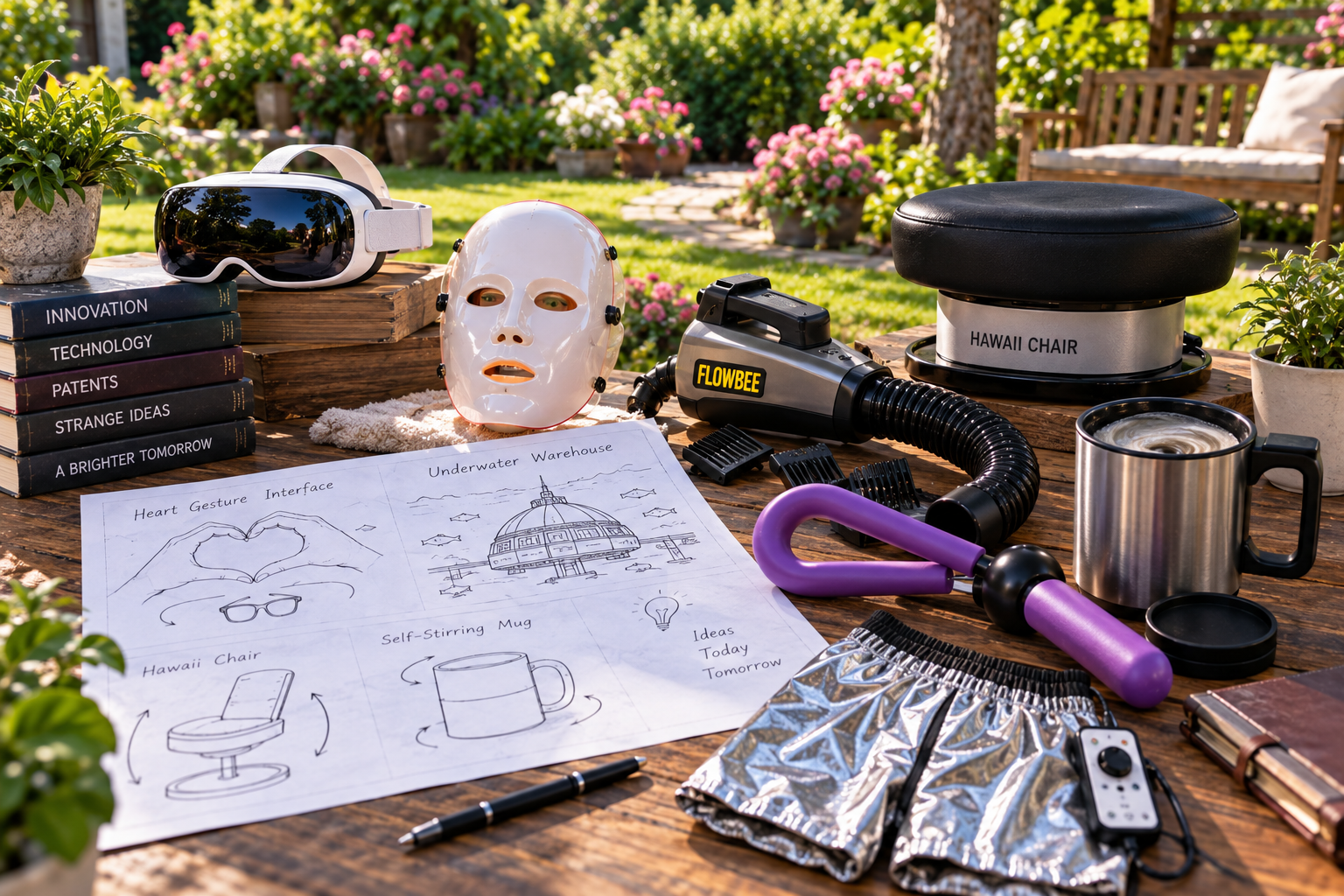 The Weirdest Tech Patents Ever Filed