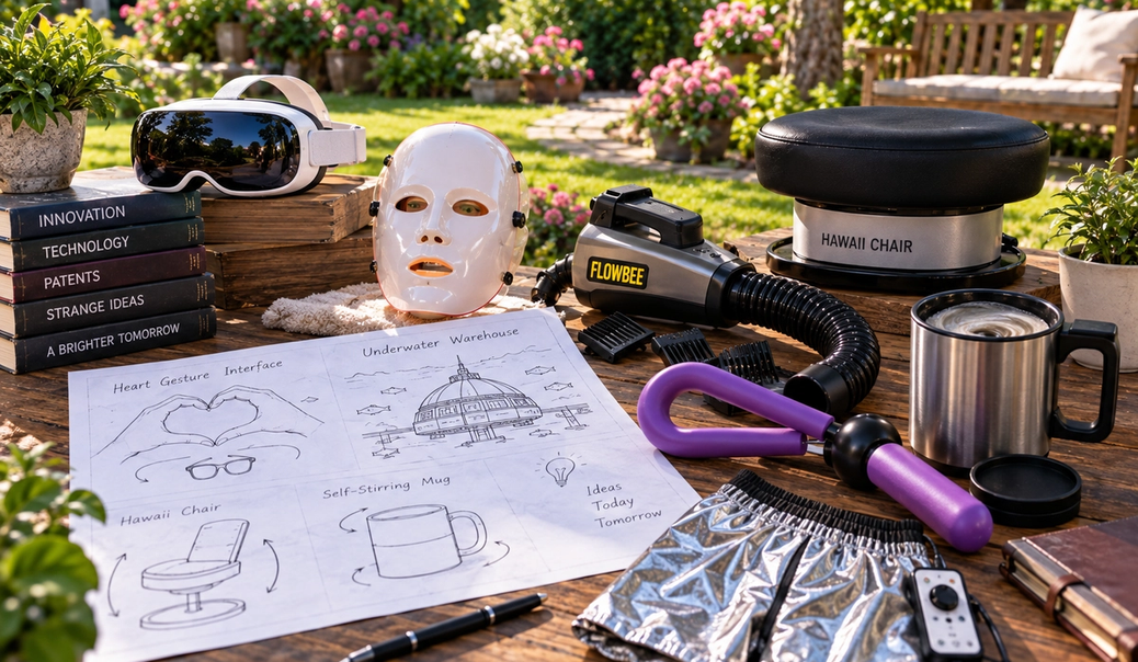 The Weirdest Tech Patents Ever Filed