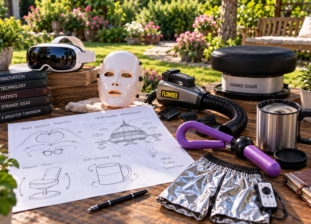 The Weirdest Tech Patents Ever Filed