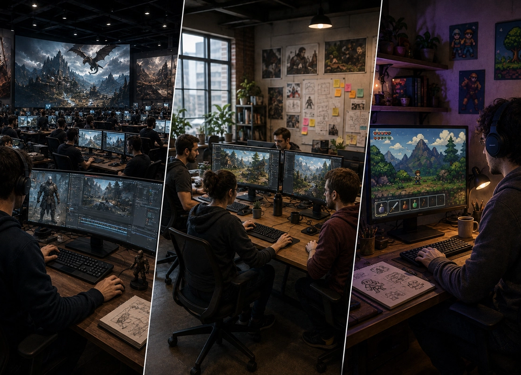 The Difference Between AAA, Indie, and AA Games