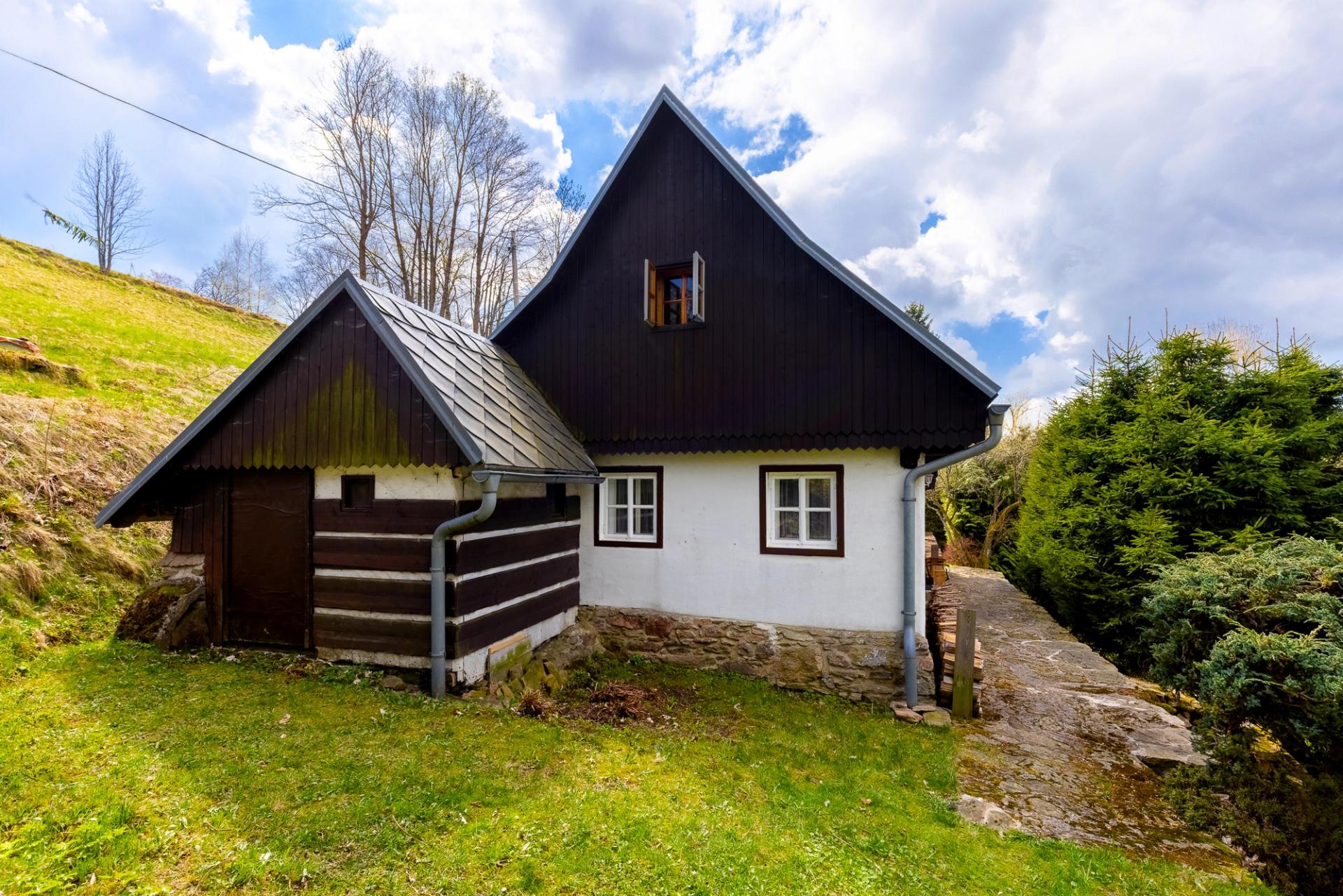 Prodej chalupy 113 m2, pozemek 1 827 m2, Orličky v Orlických horách