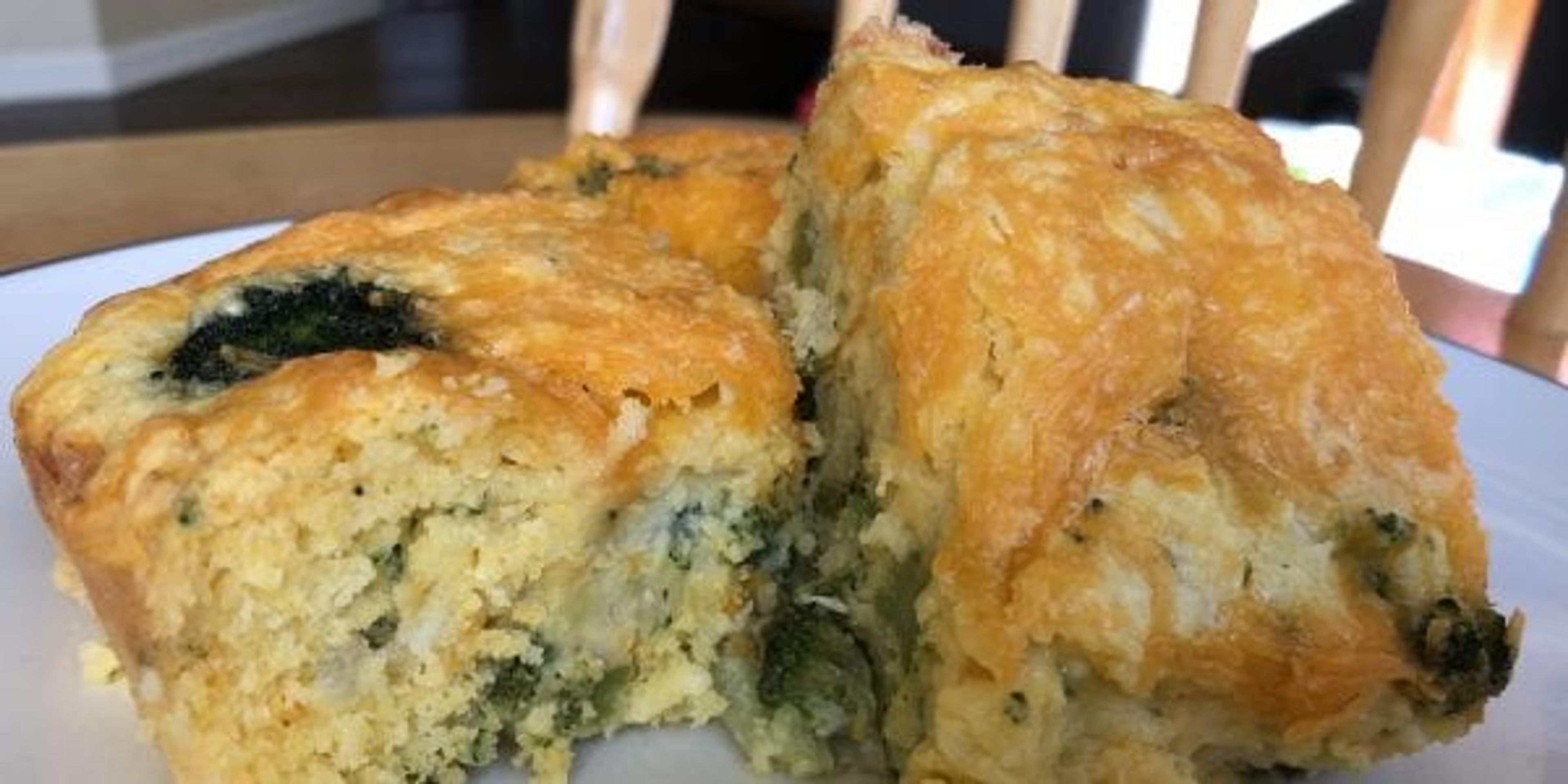 broccoli and cheese cornbread