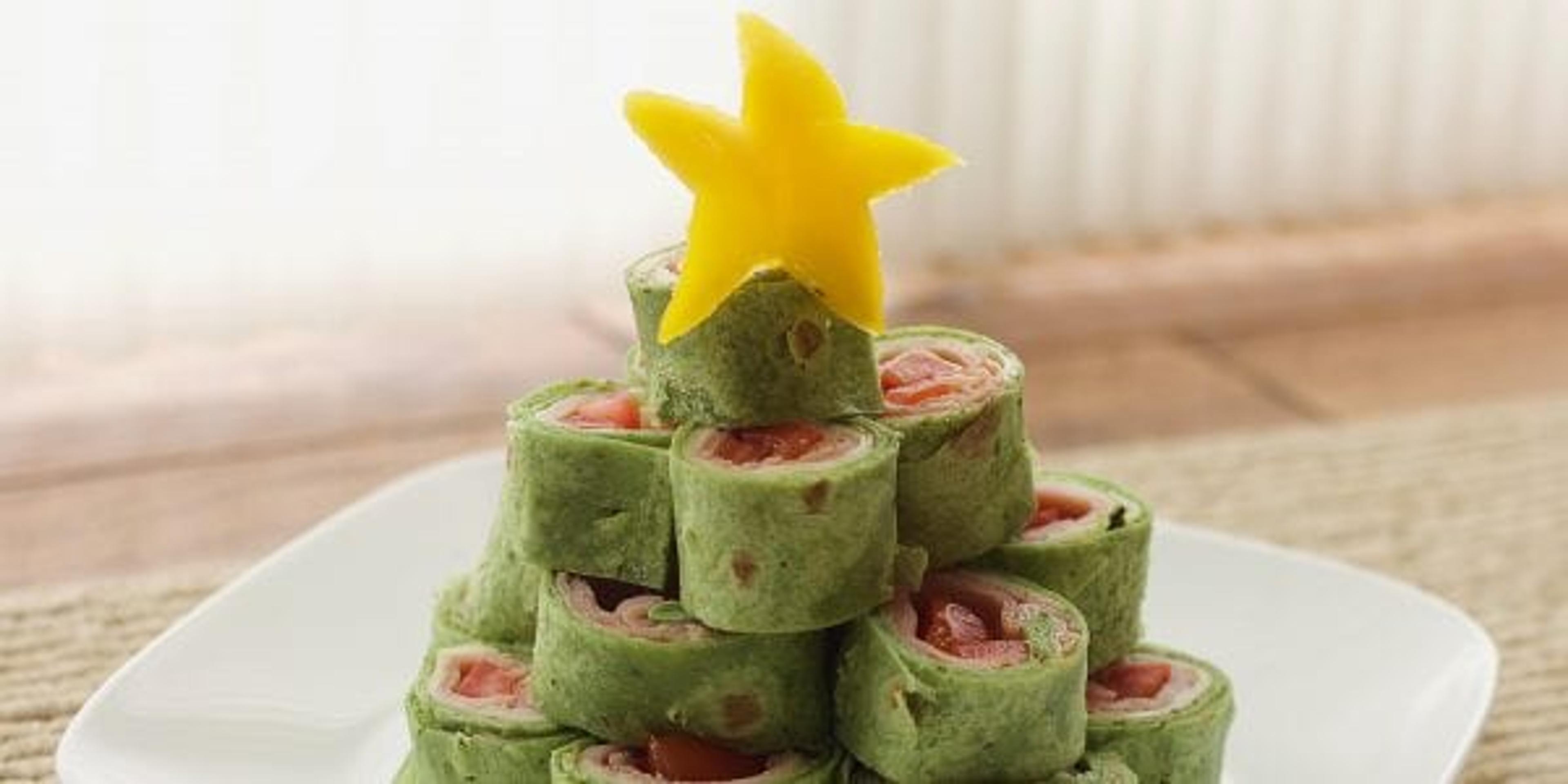 healthy holiday tree wraps