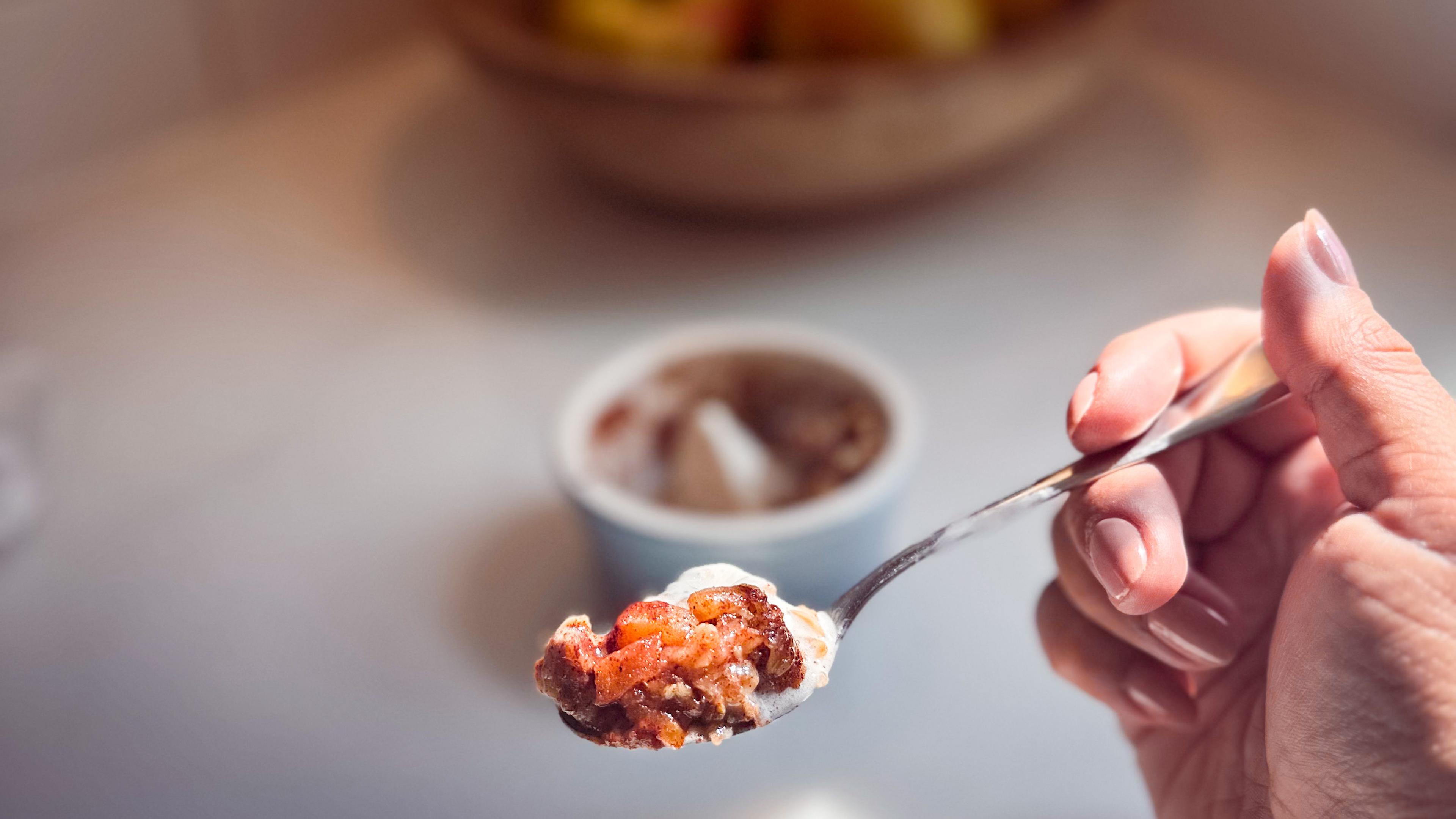 Apple Crumble For Two