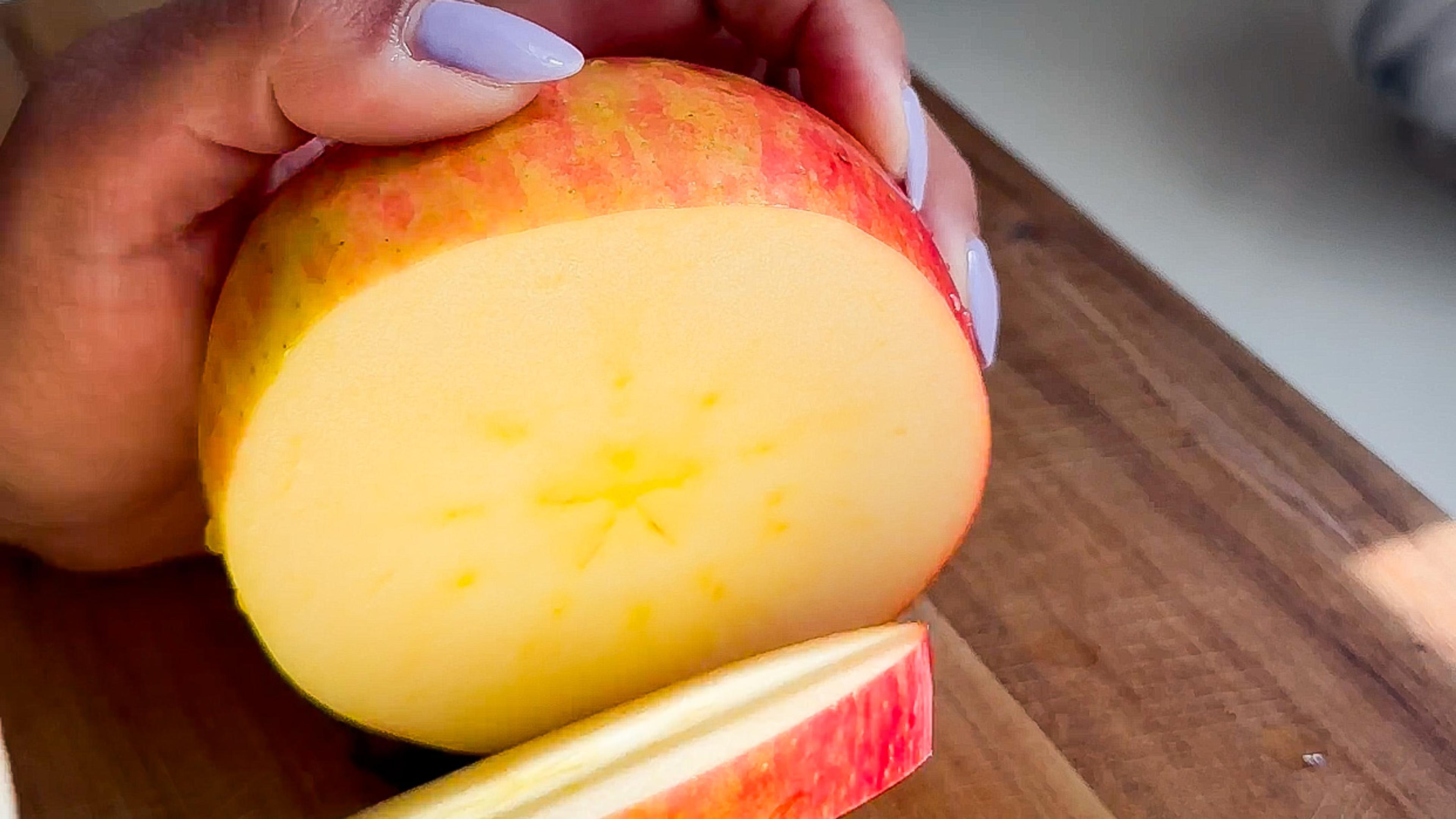 Drizzled Apple “Donut” Snacks