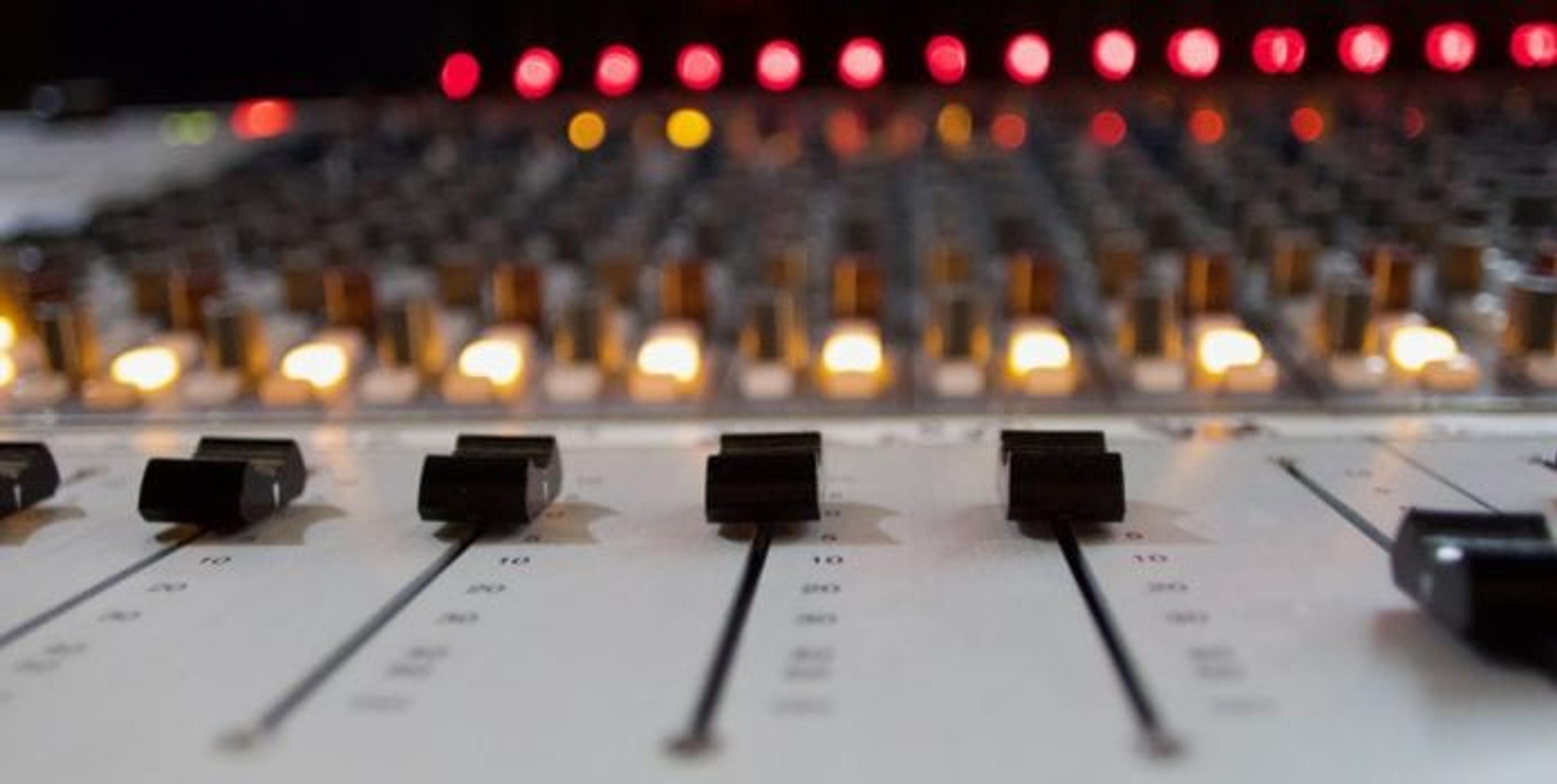 A Healthier Michigan Podcast - Audio Mixer Board