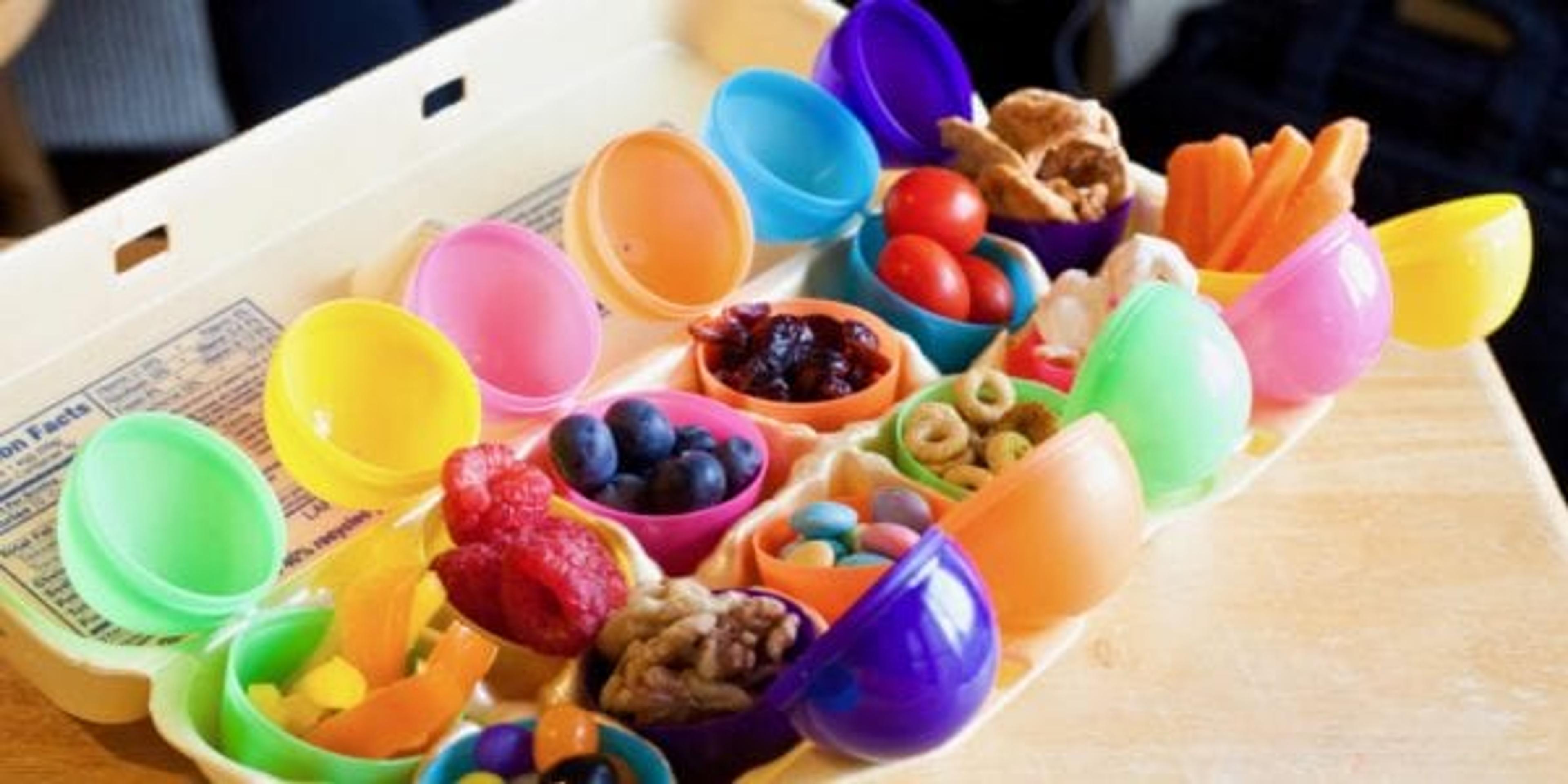 healthy easter egg snacks