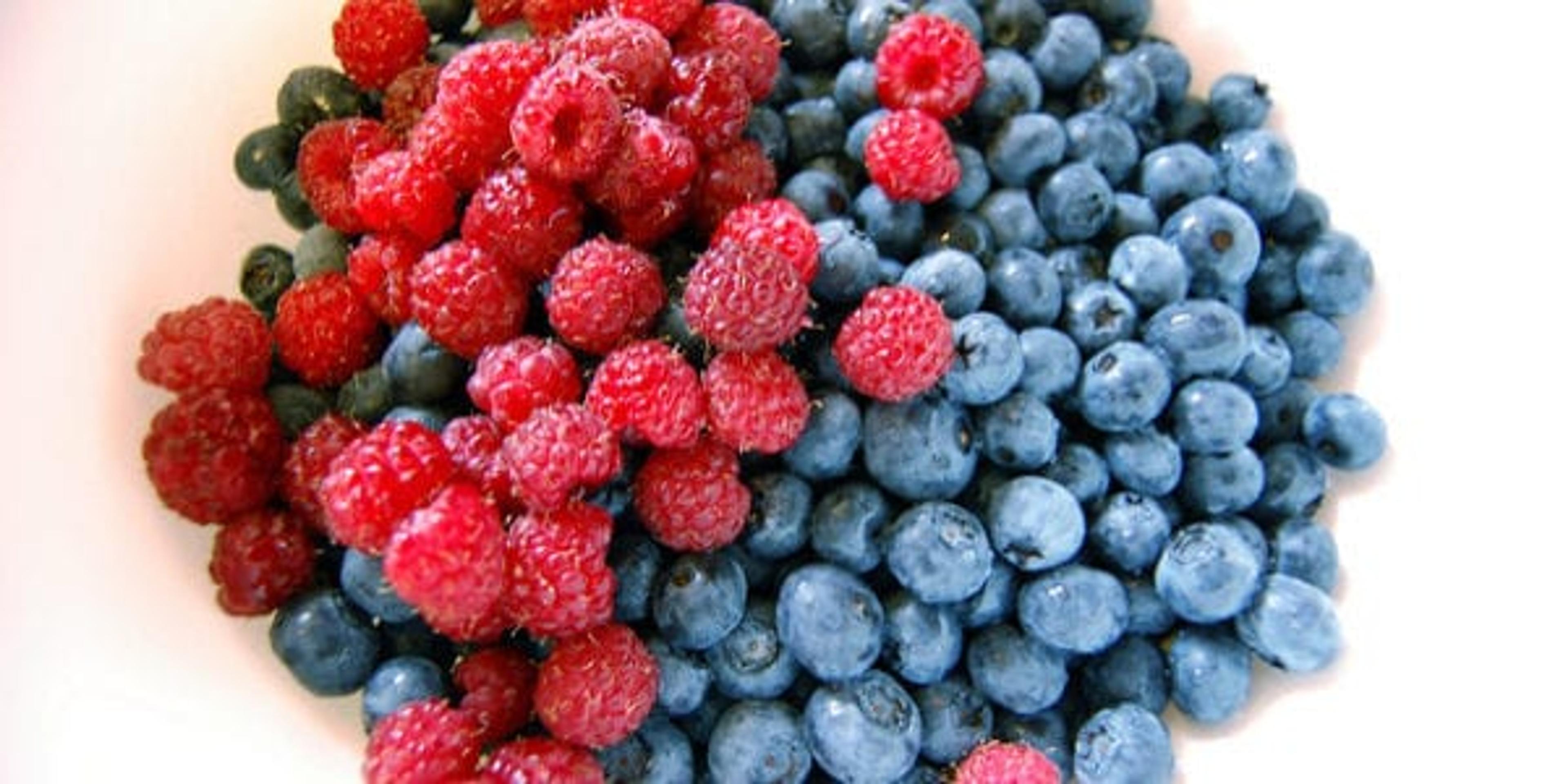 Red White and Blueberry Frozen Pops