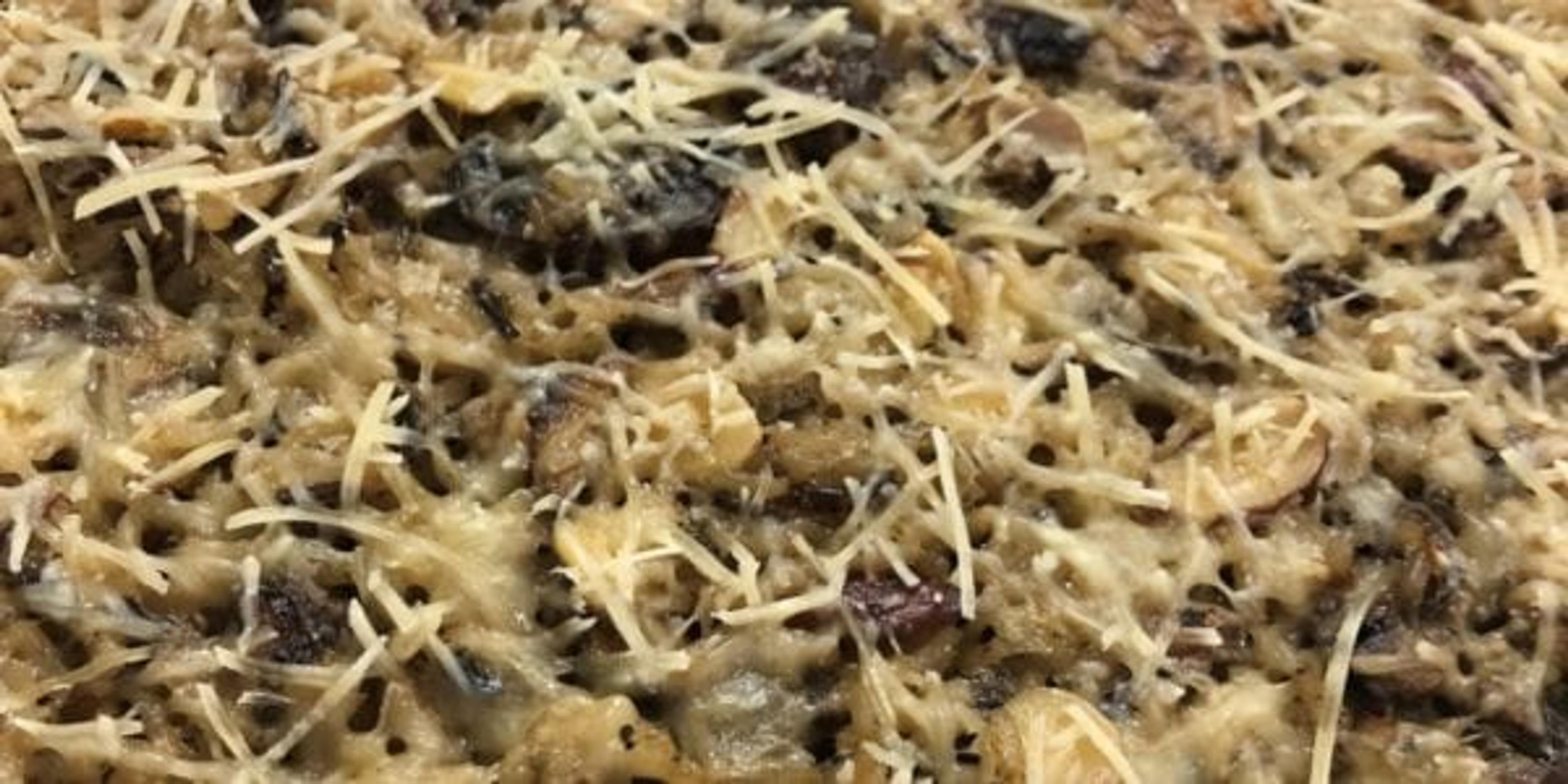 Wild Rice Mushroom Bake