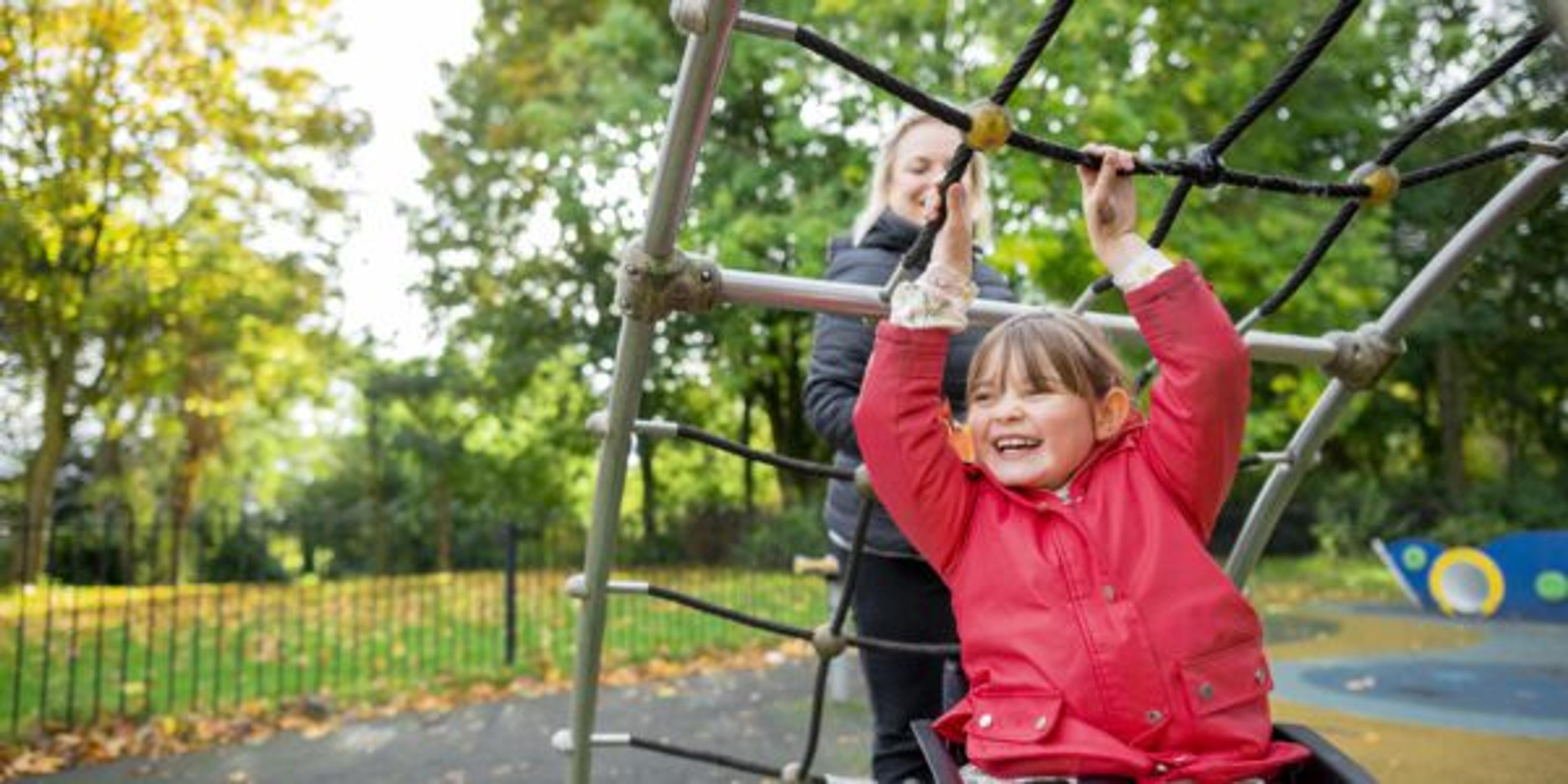 Playing In The Park With Mum