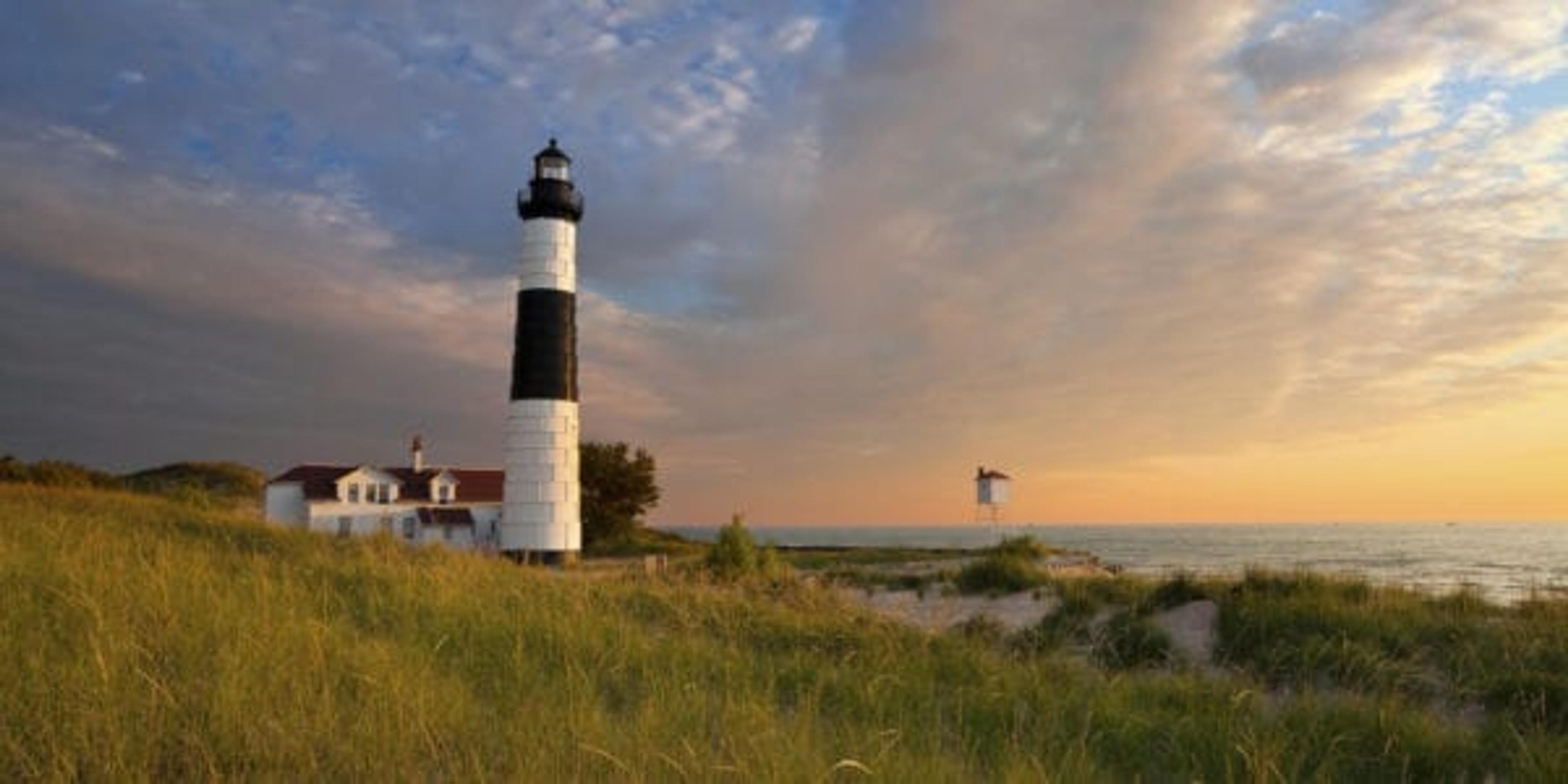 "Image of the Big Sable Point Lighthouse, Michigan, USA."