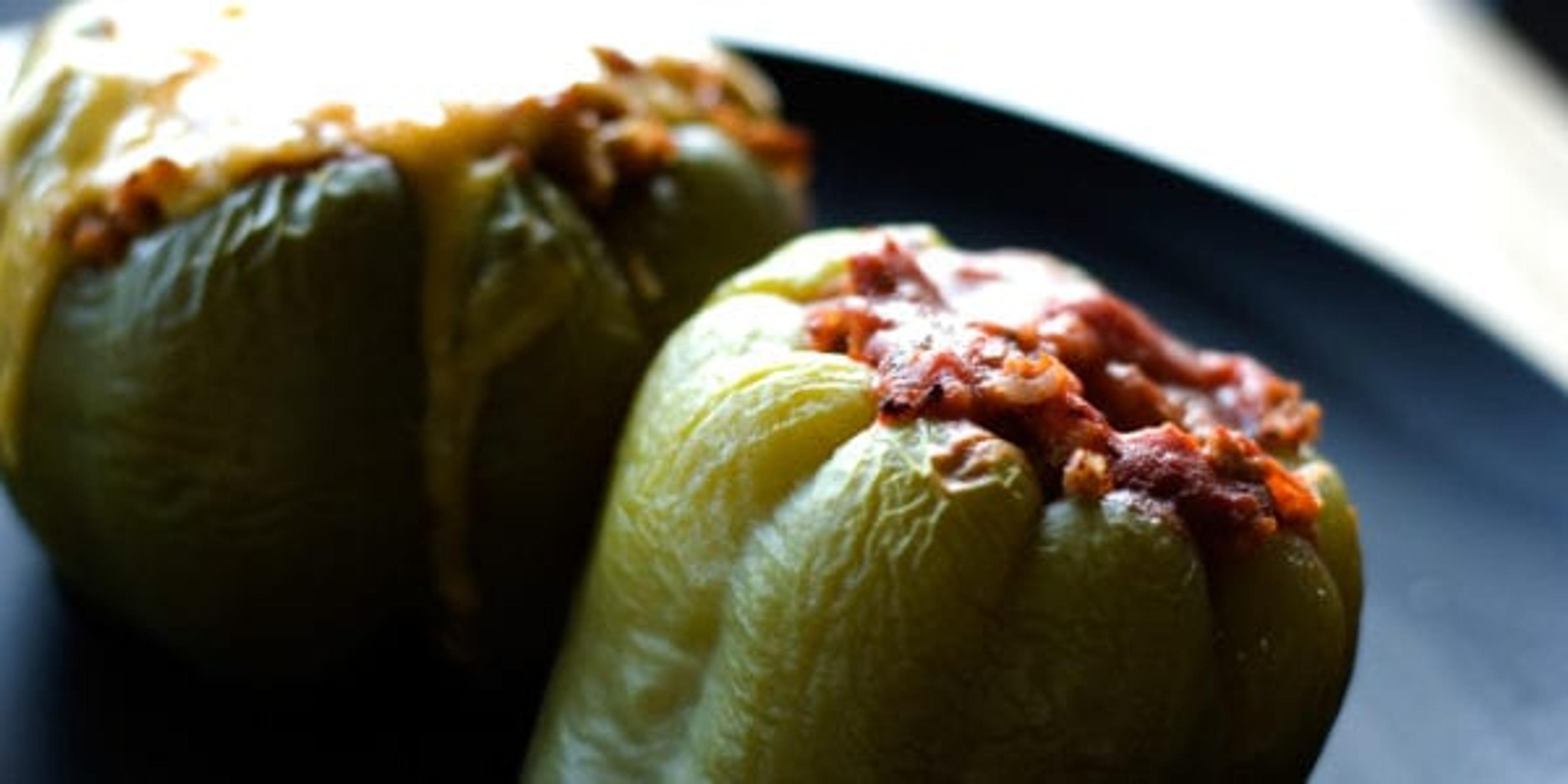 Stuffed-peppers leftovers