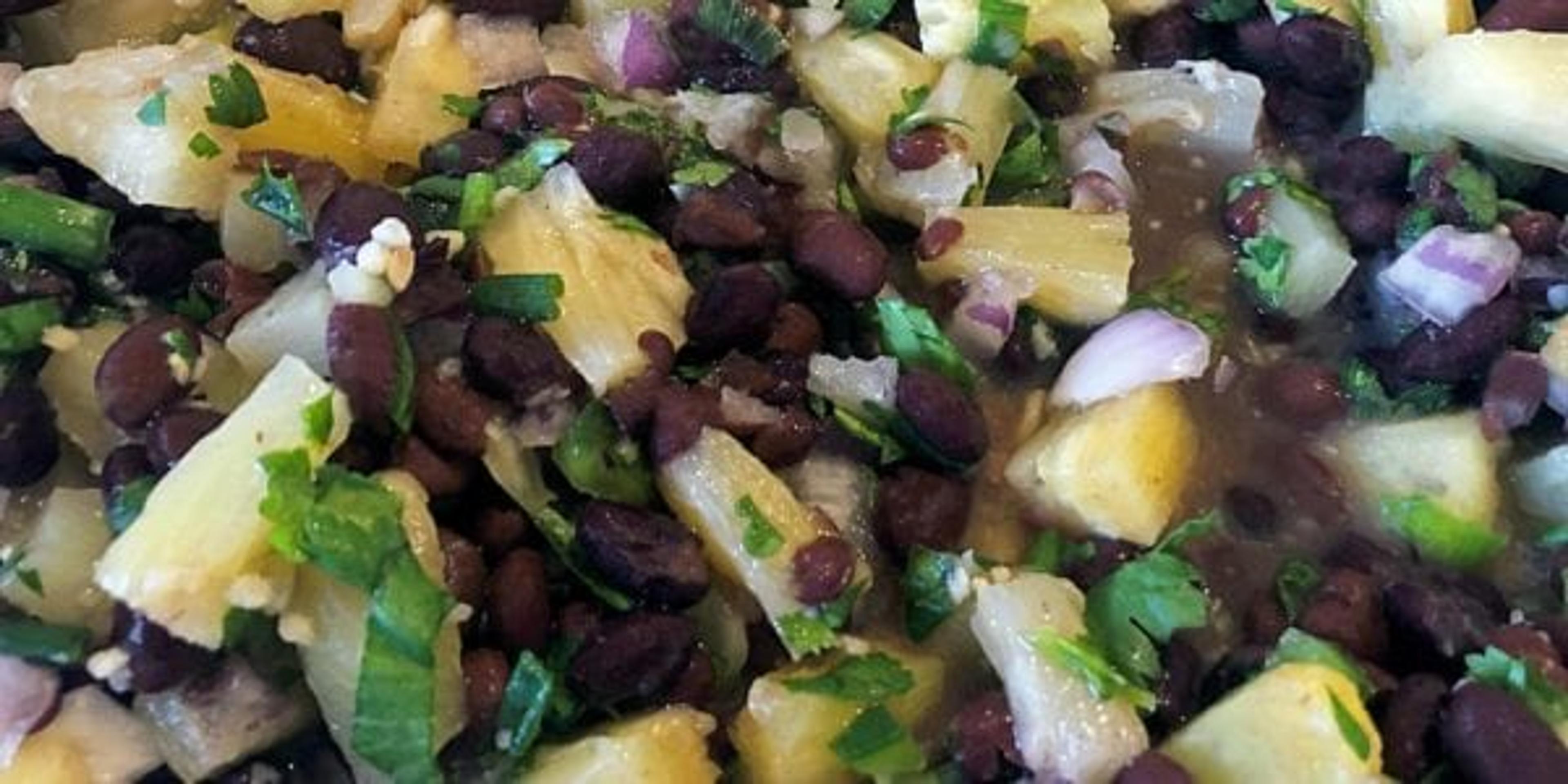 Pineapple/Black Bean Salsa