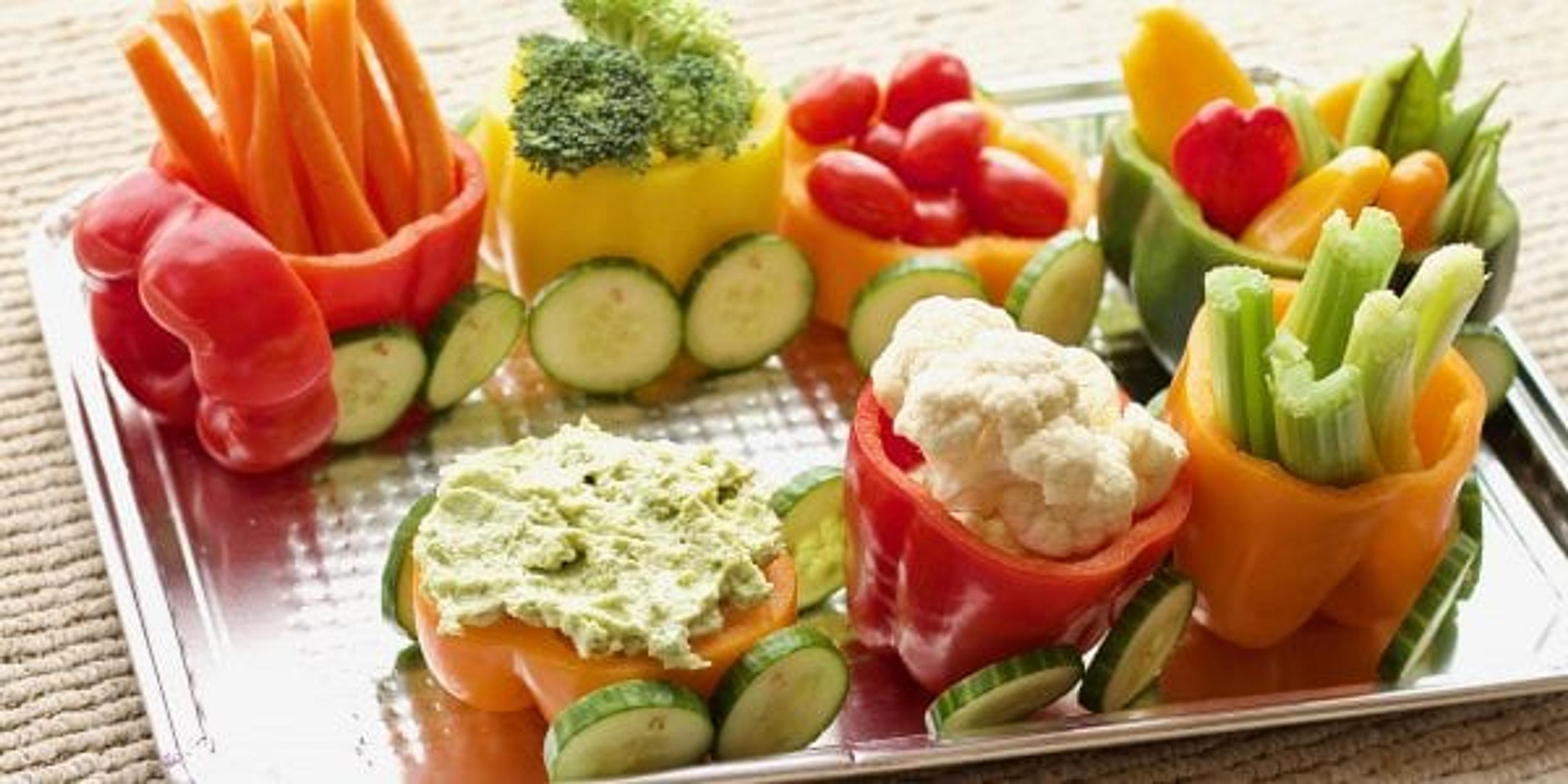 polar express veggie train