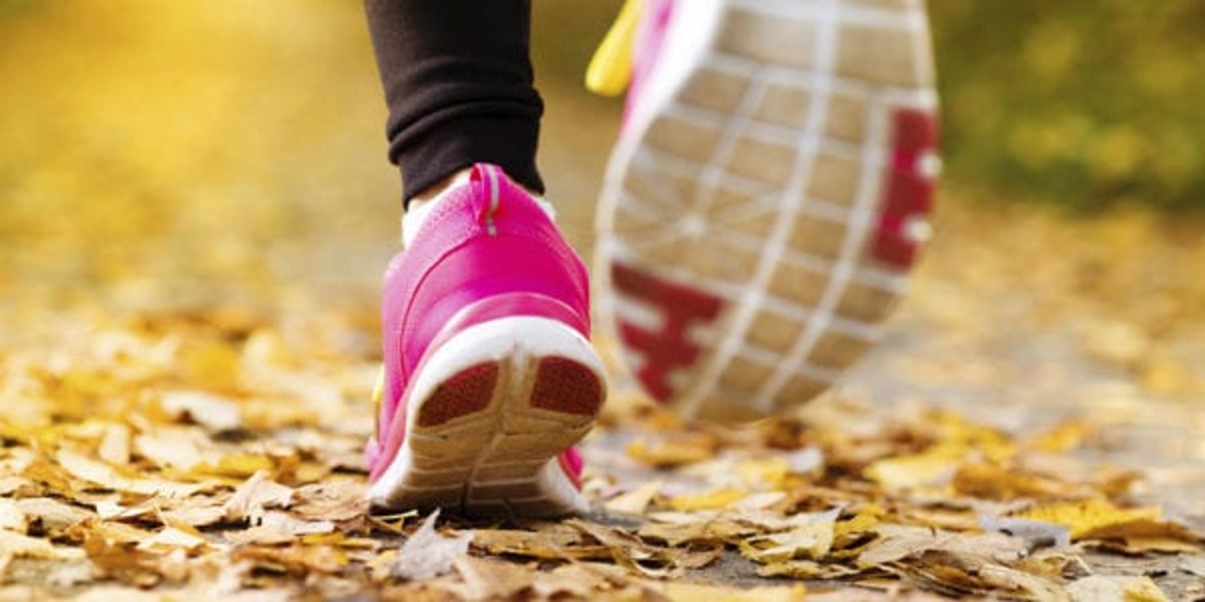 exercising in the fall