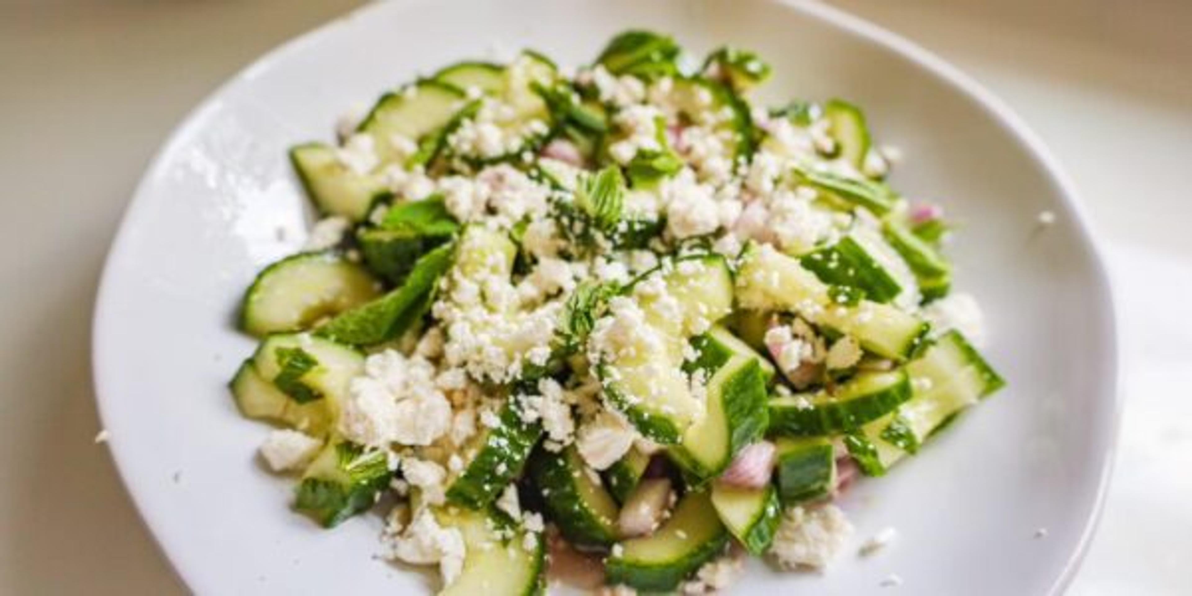 cucumber mint salad