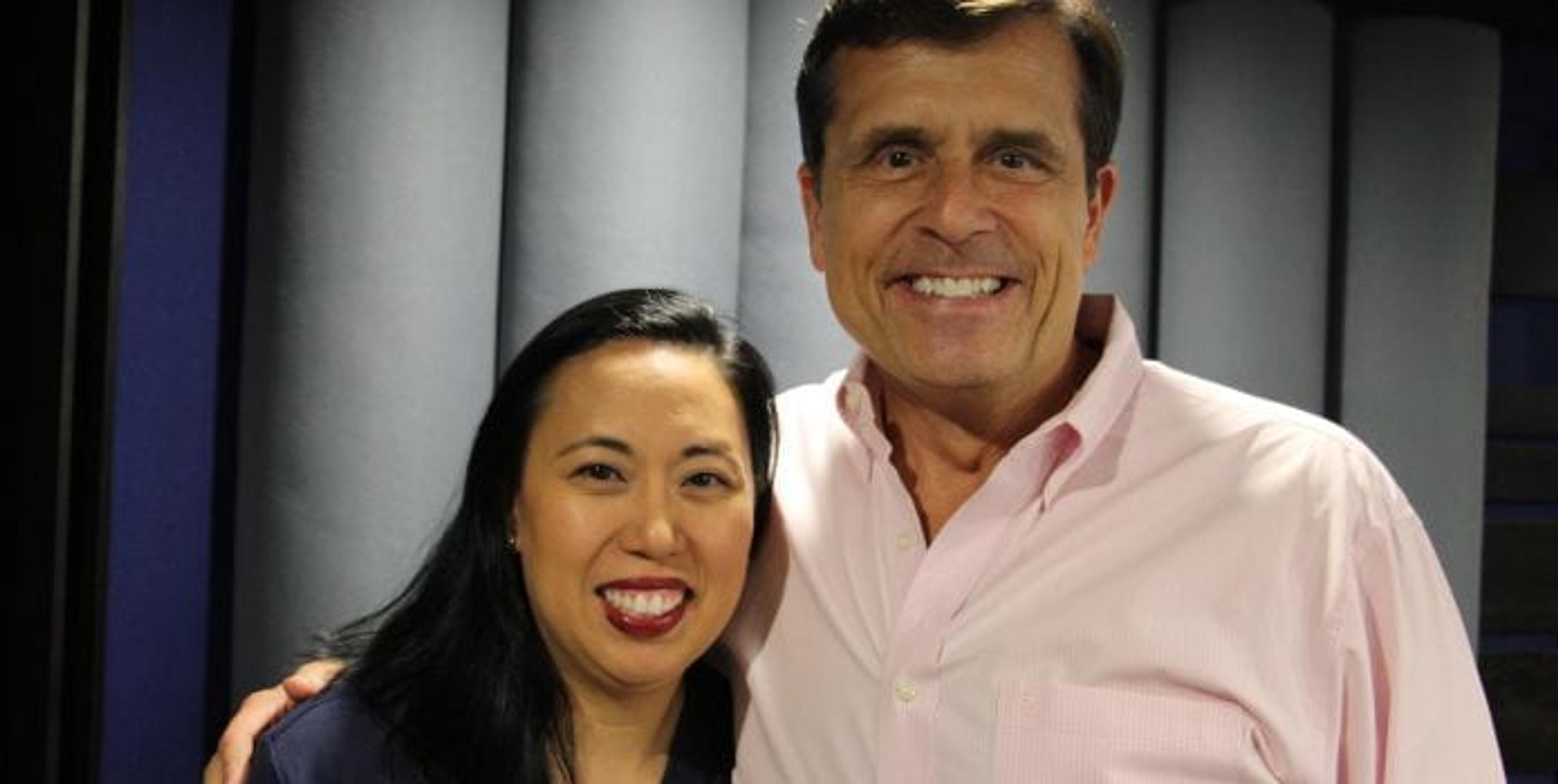 Chuck Gaidica and Grace Derocha