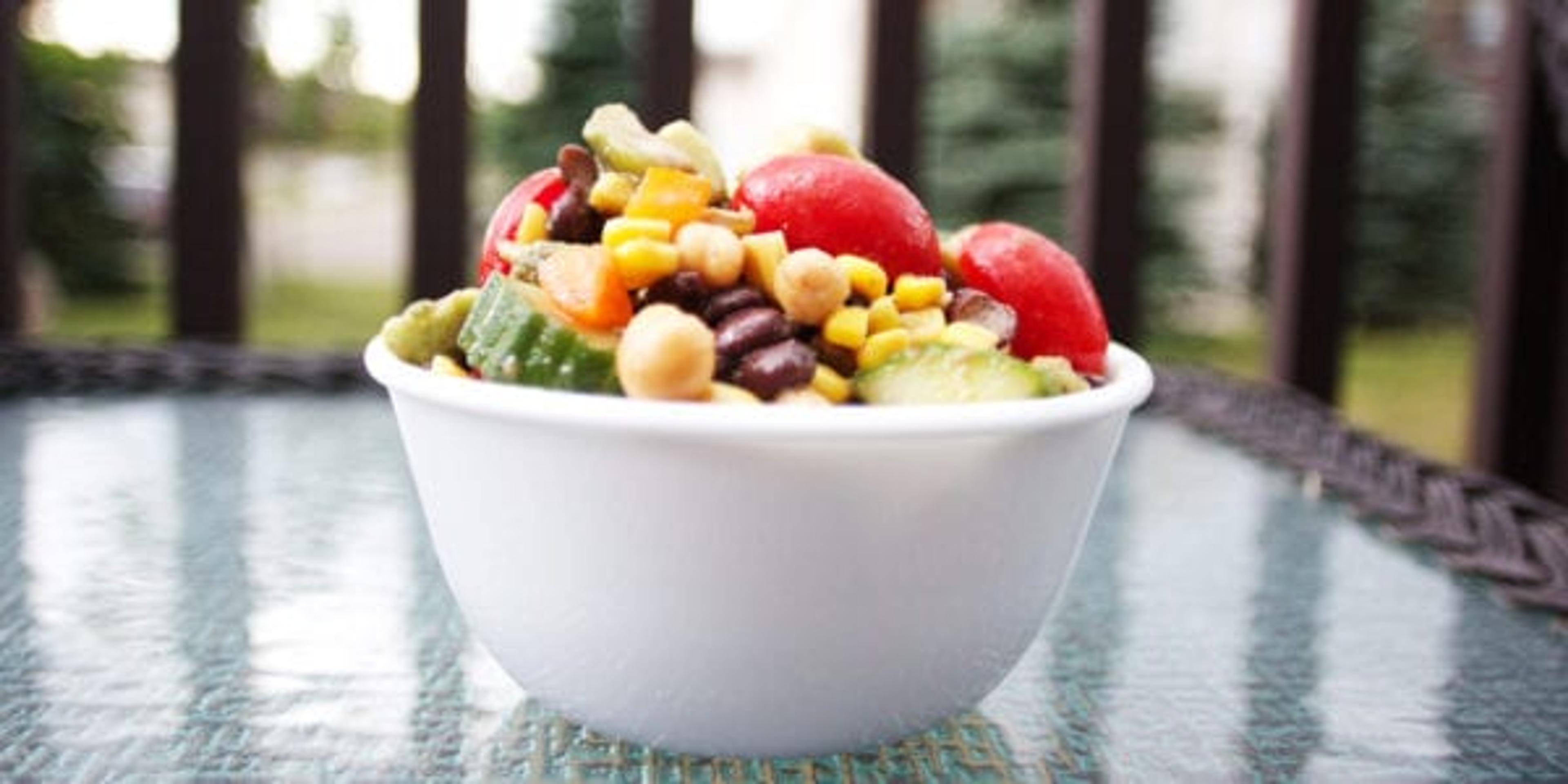 Bean and corn salad