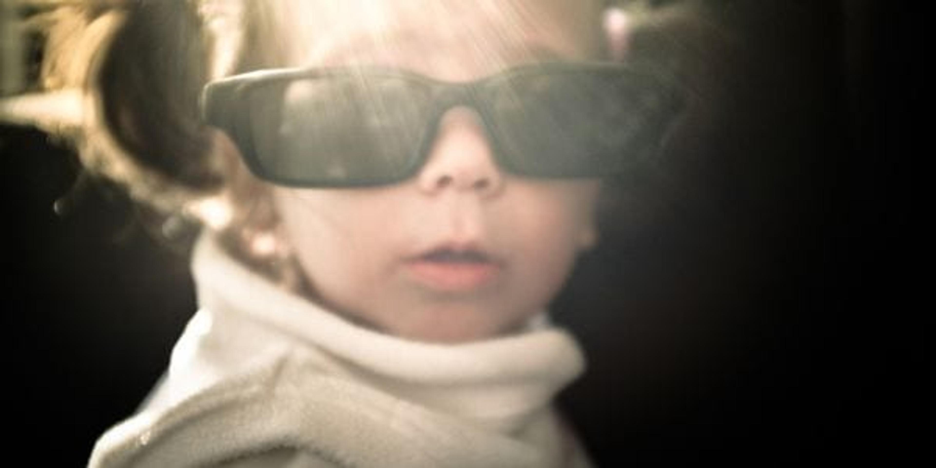 Kid with sunglasses