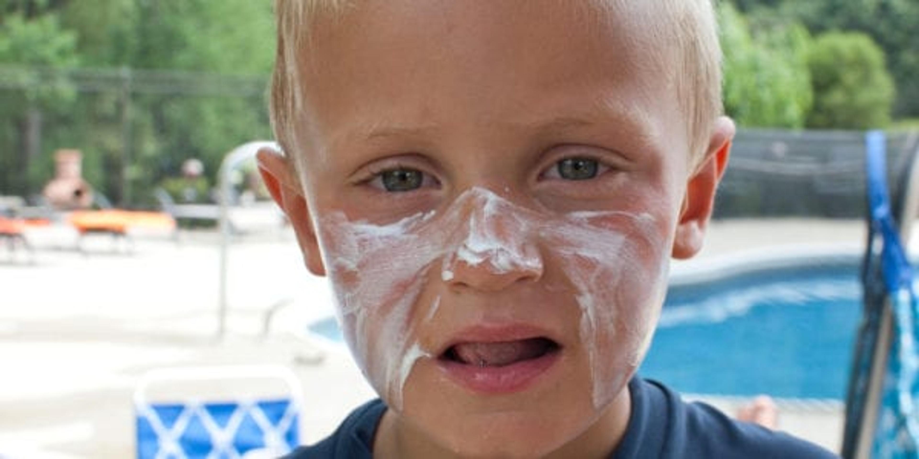 Sunscreen for kids