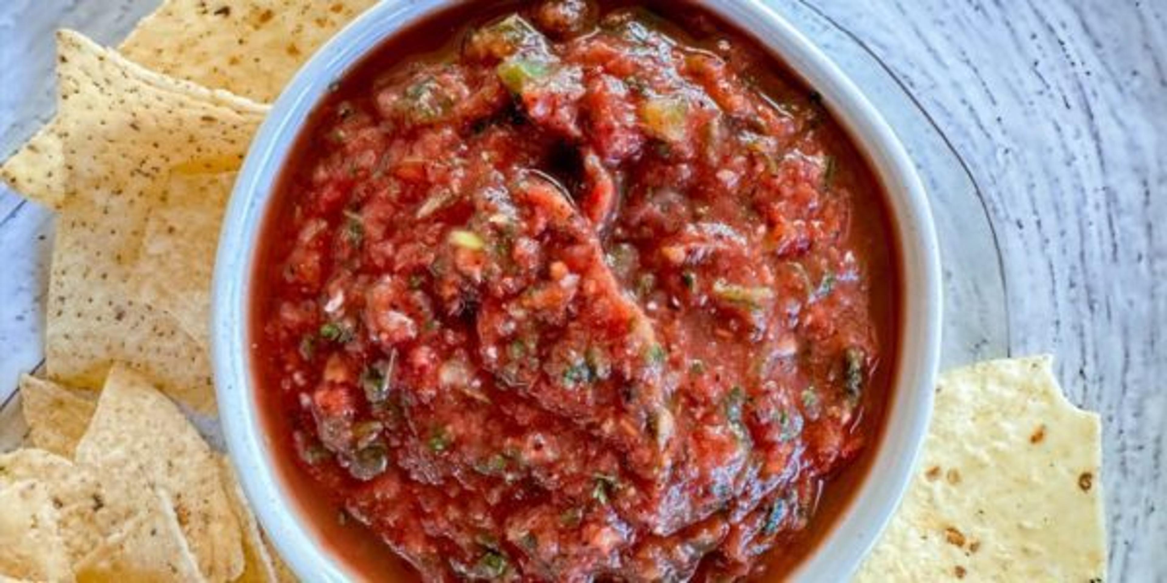 Canned Tomato Roasted Salsa Recipe