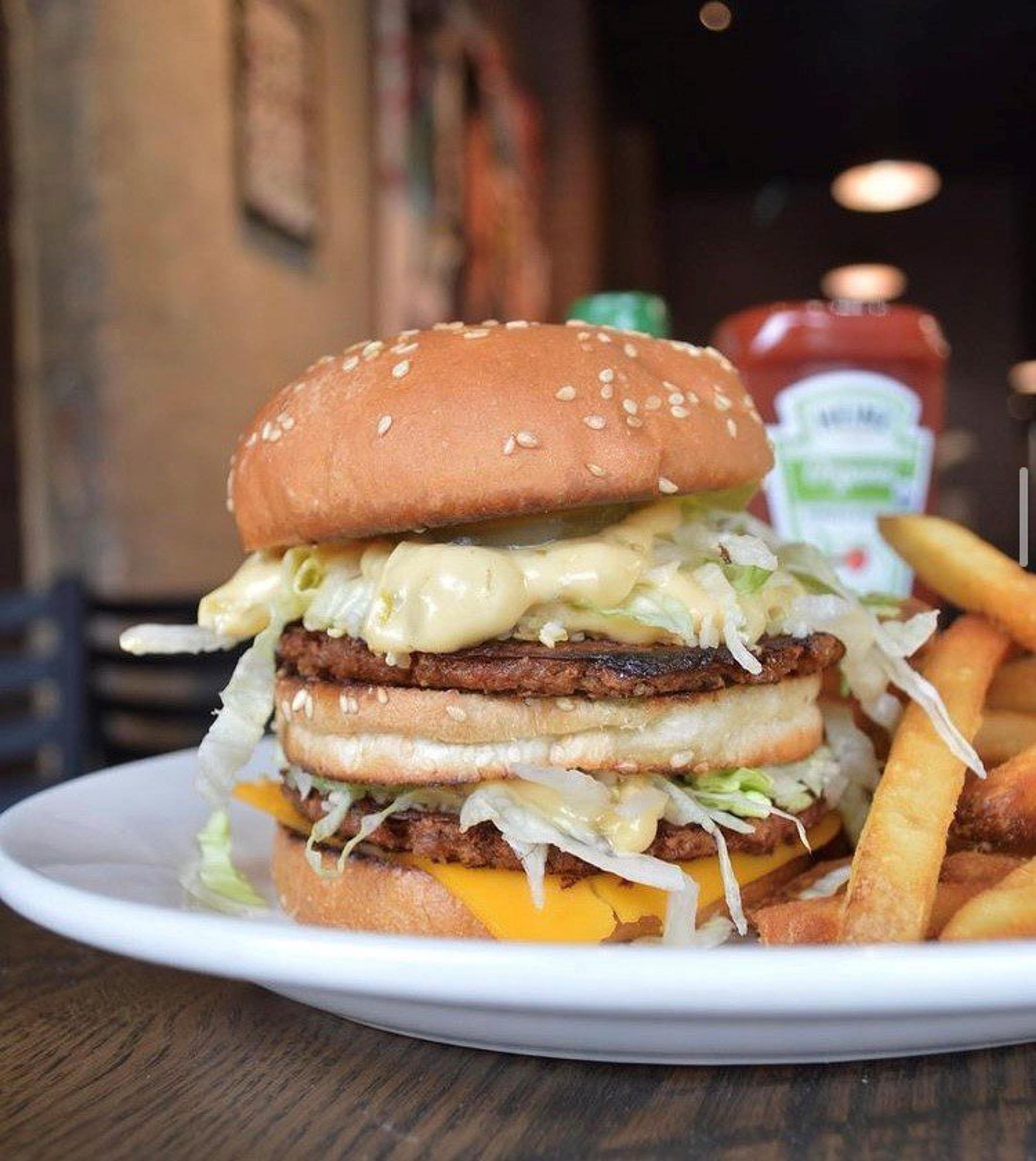 Chili Mustard Onions in downtown Detroit isn't afraid to put its vegan fast food concoctions up against sandwiches made by the fast food titans.