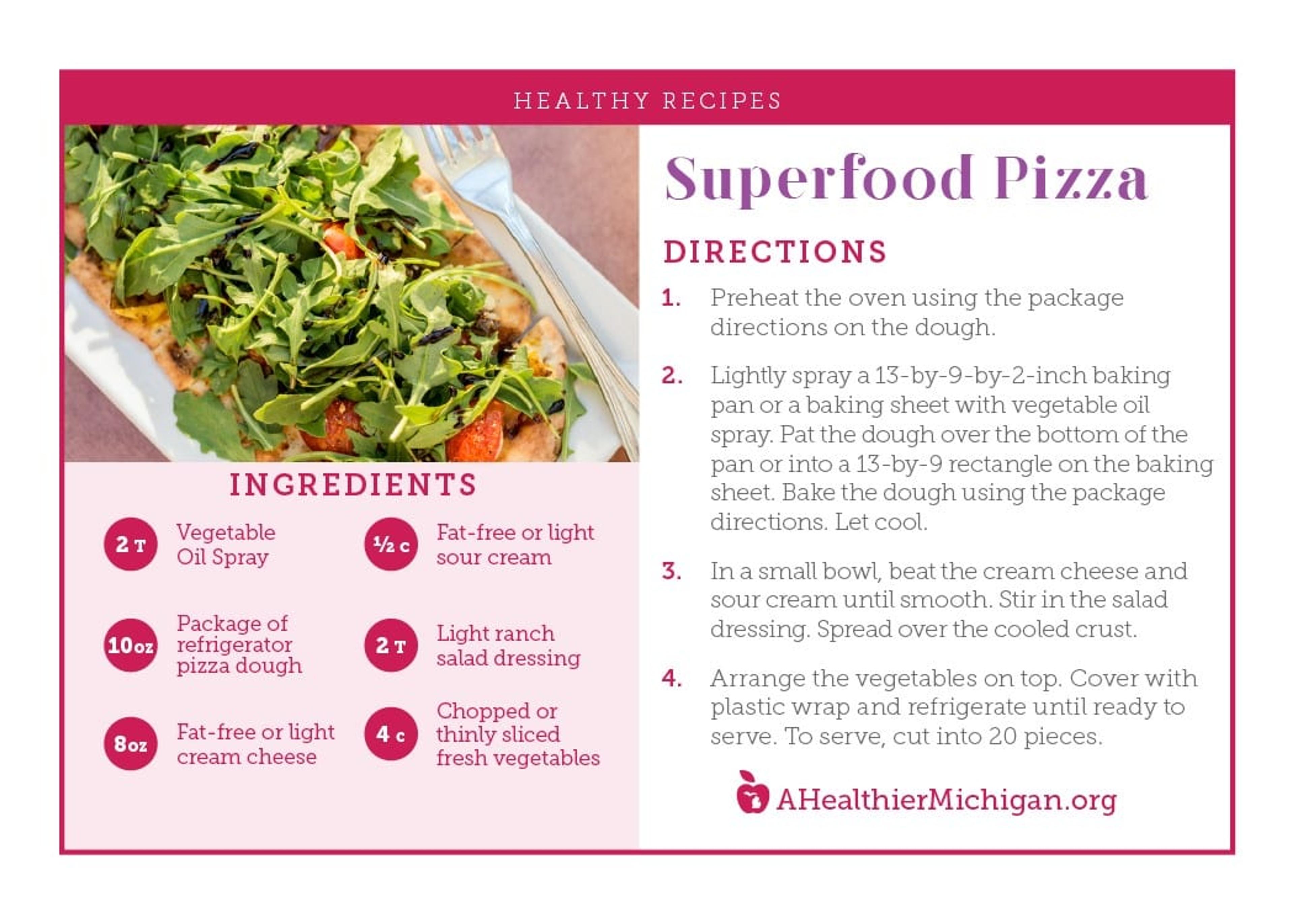 Superfood Pizza