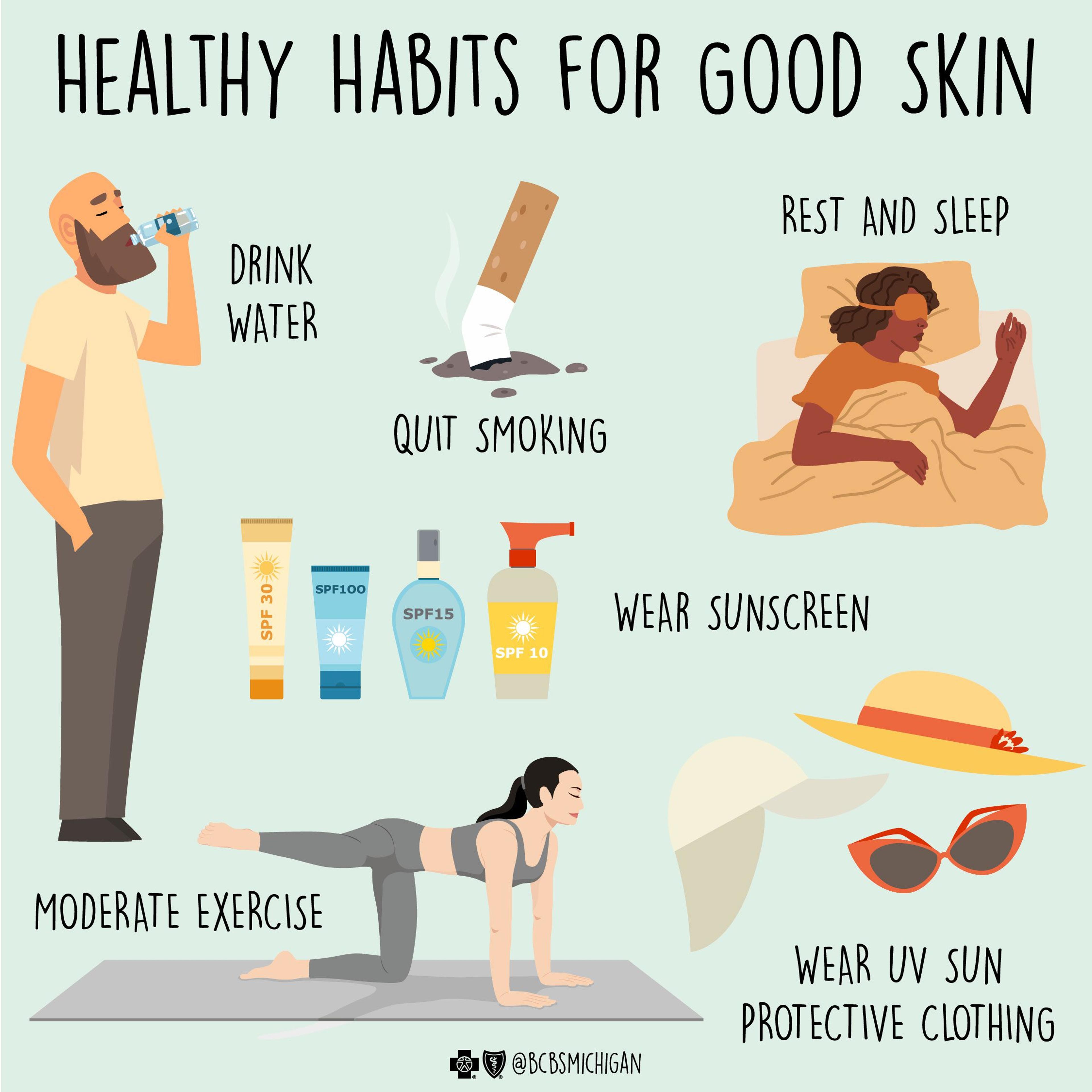 Healthy Habits for Good Skin
