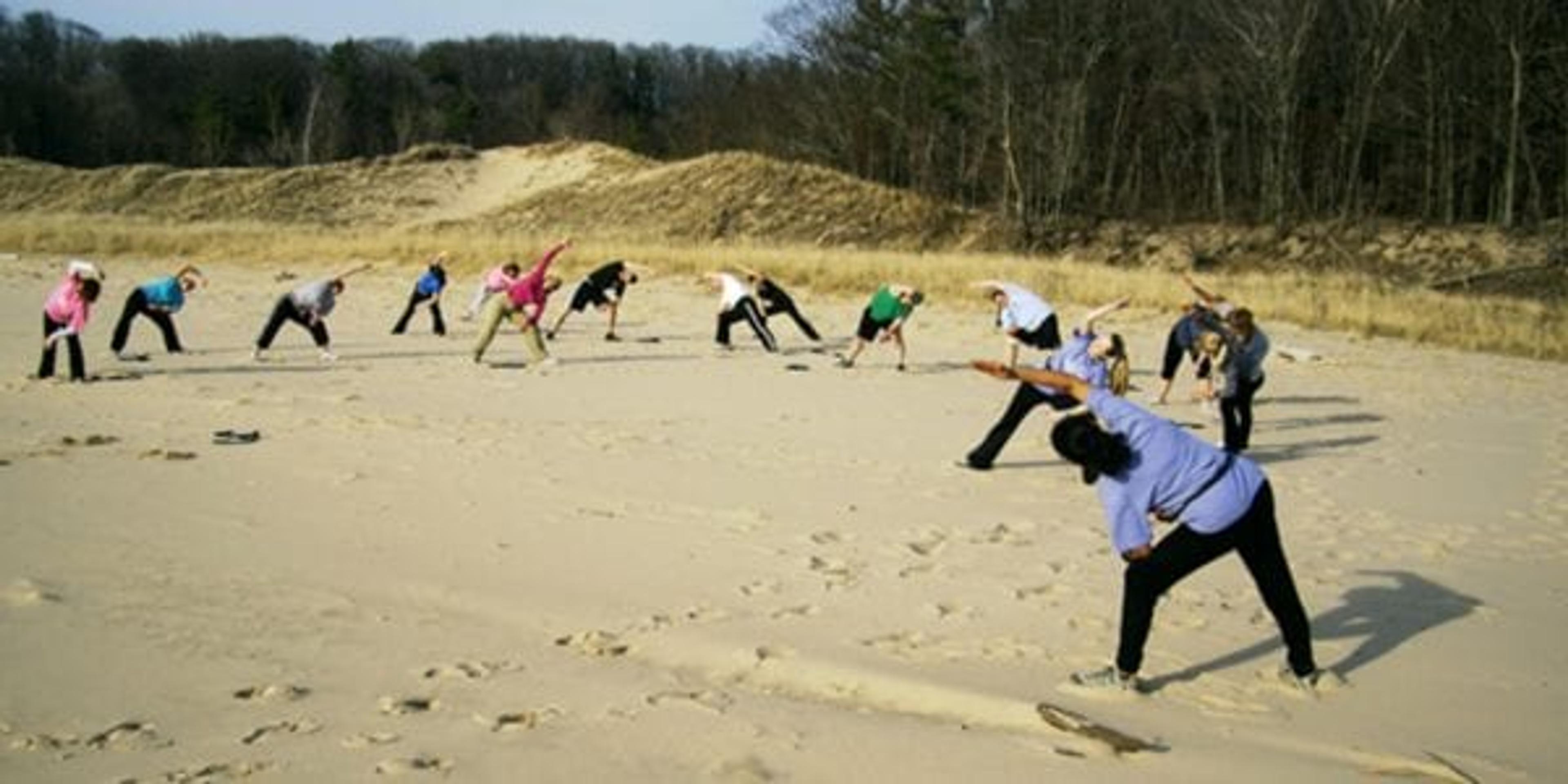 Taking workouts outdoors