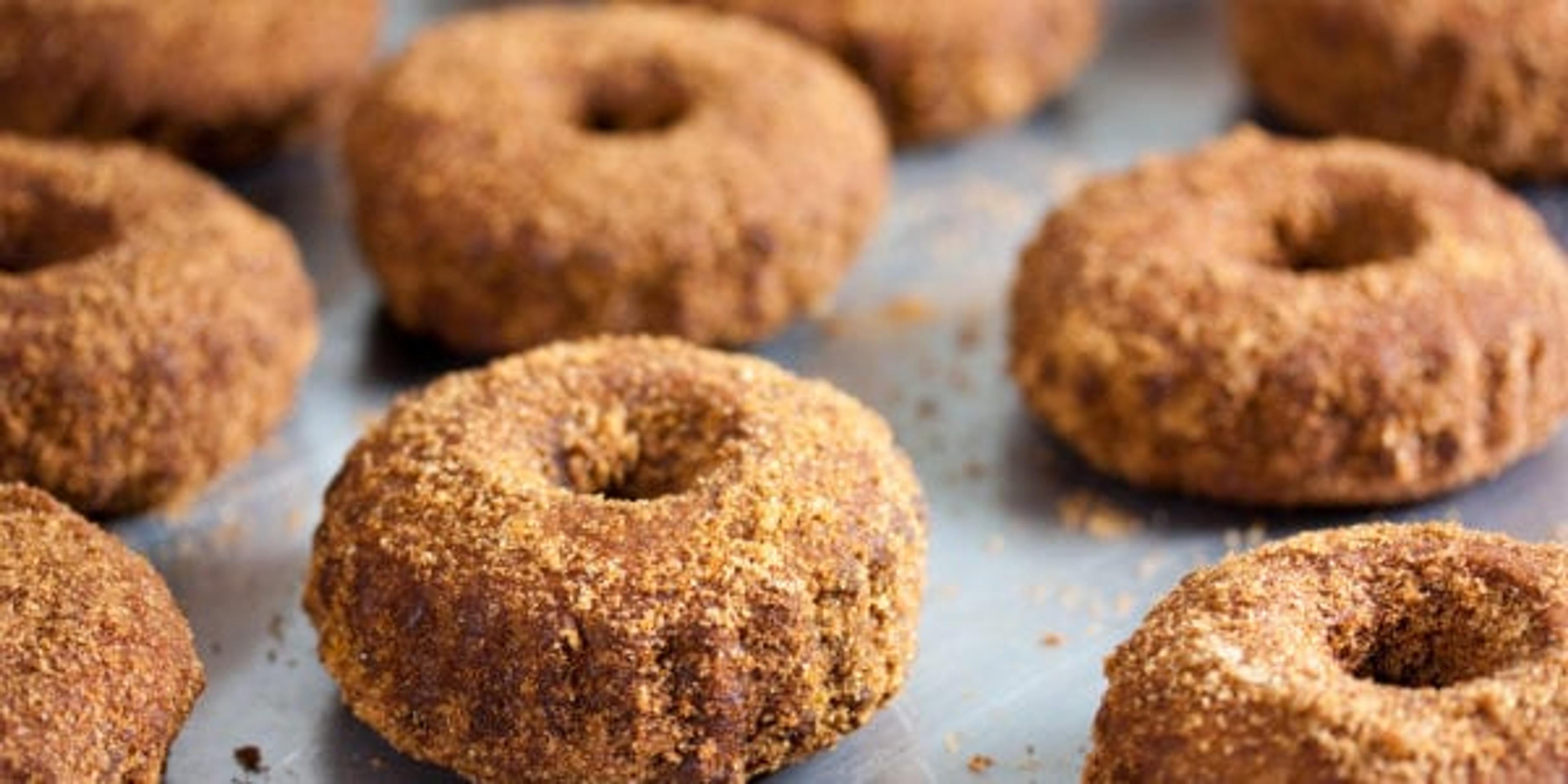 healthier apple cider donuts