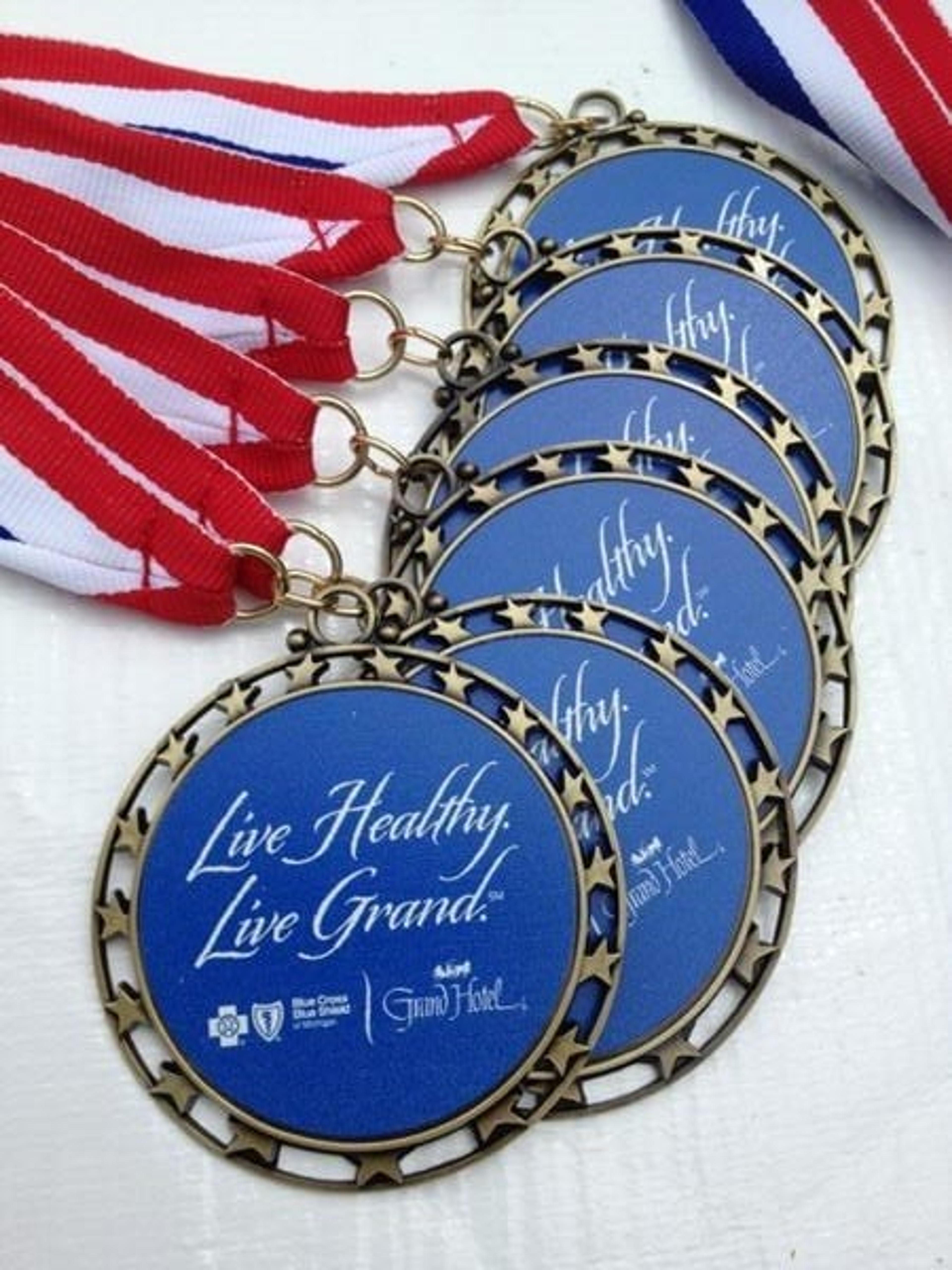 live healthy live grand medal