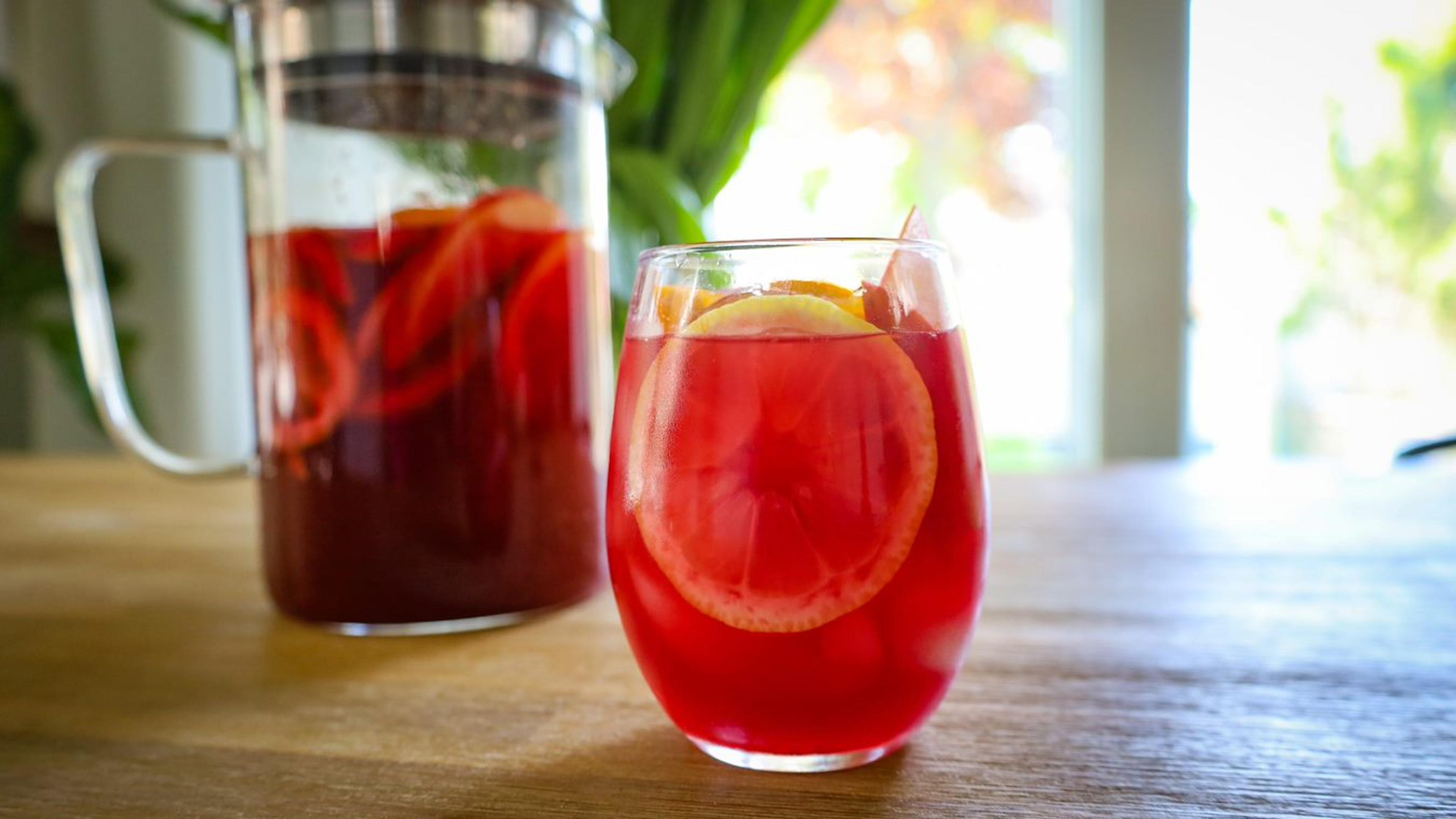 No alcohol sangria