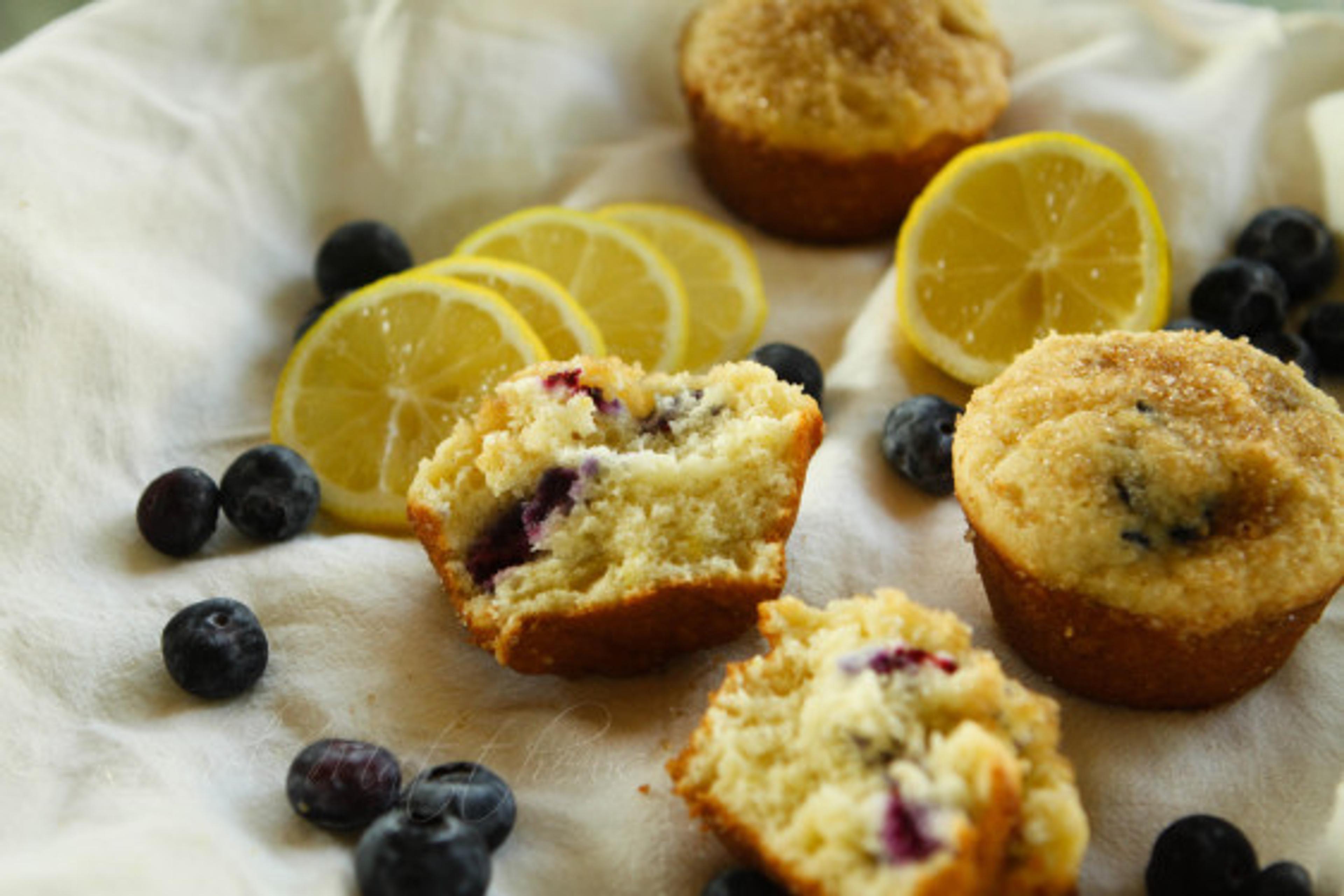 Lemon Blueberry Muffins