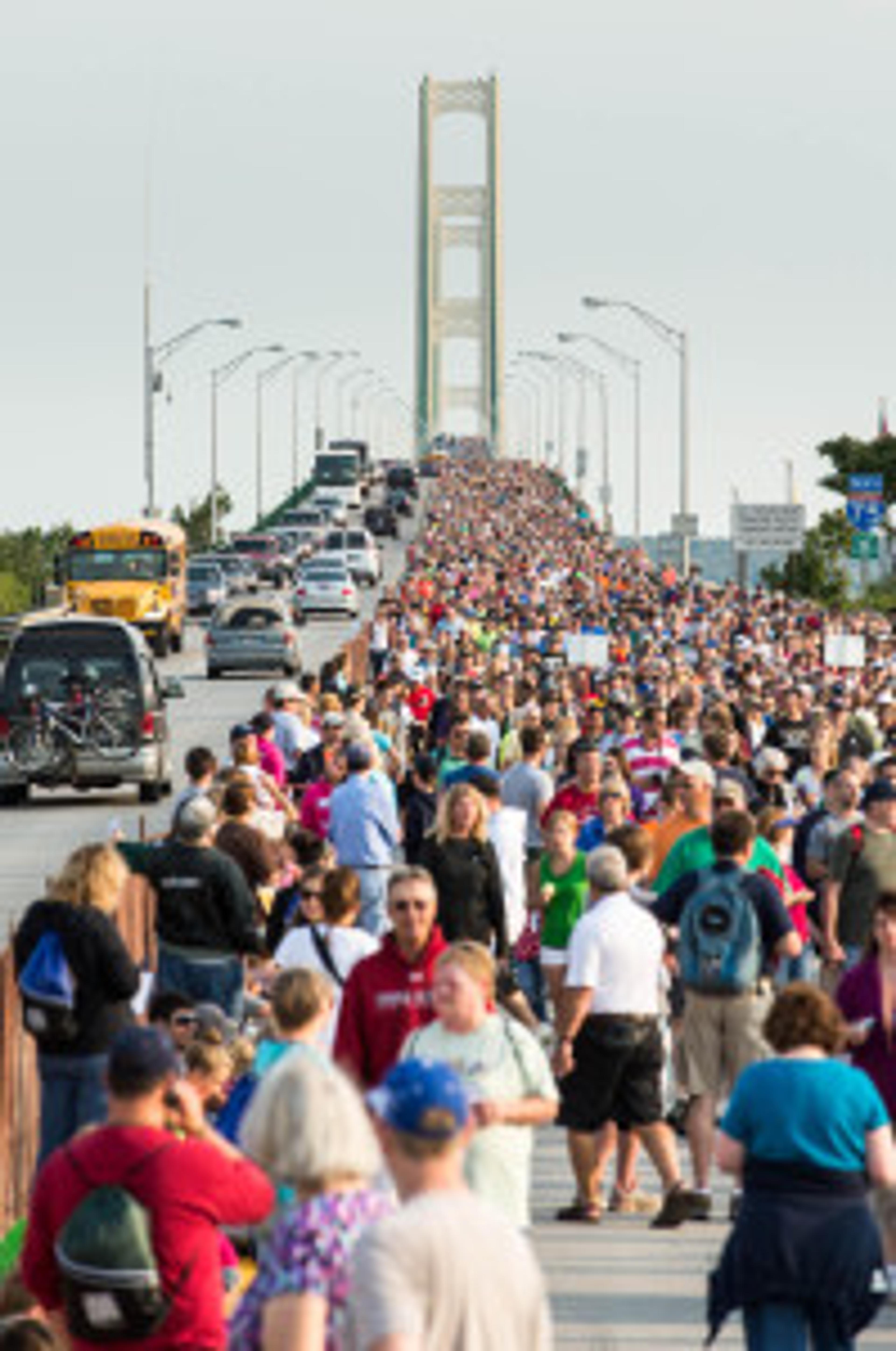 2012 Mackinac Bridge Walk