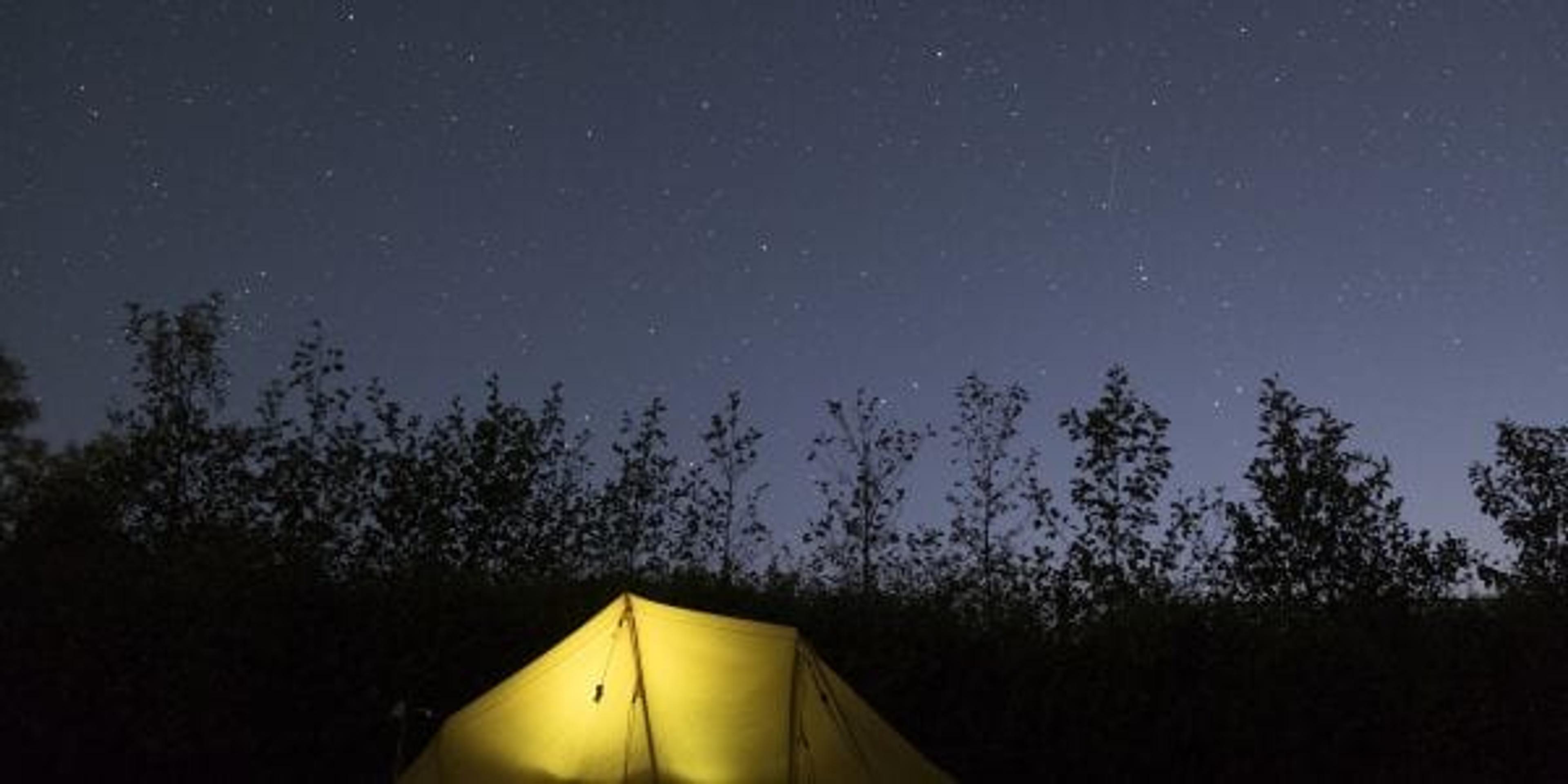 Camping Under Stars