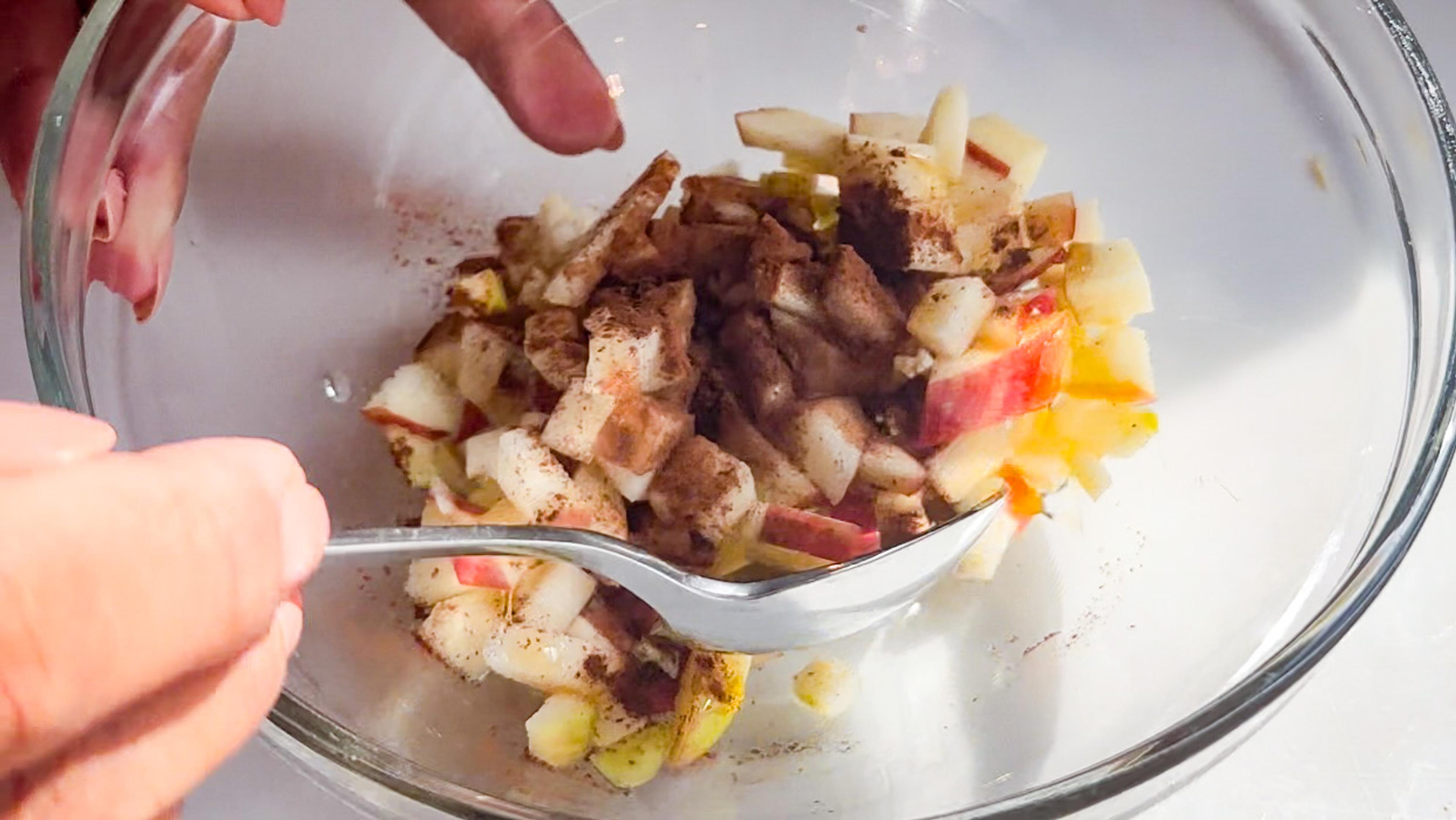 Apple Crumble For Two