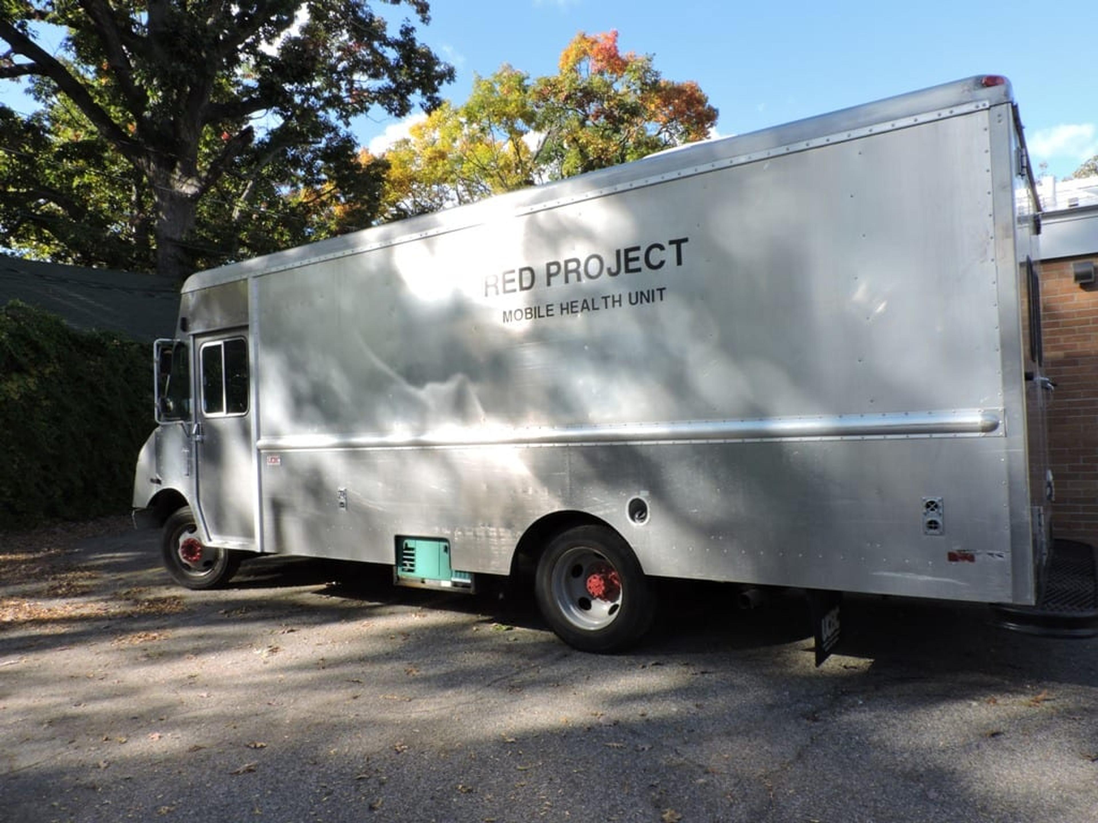 A mobile unit helps the Grand Rapids Red Project deliver services to people in their own neighborhoods to overcome issues of access. 